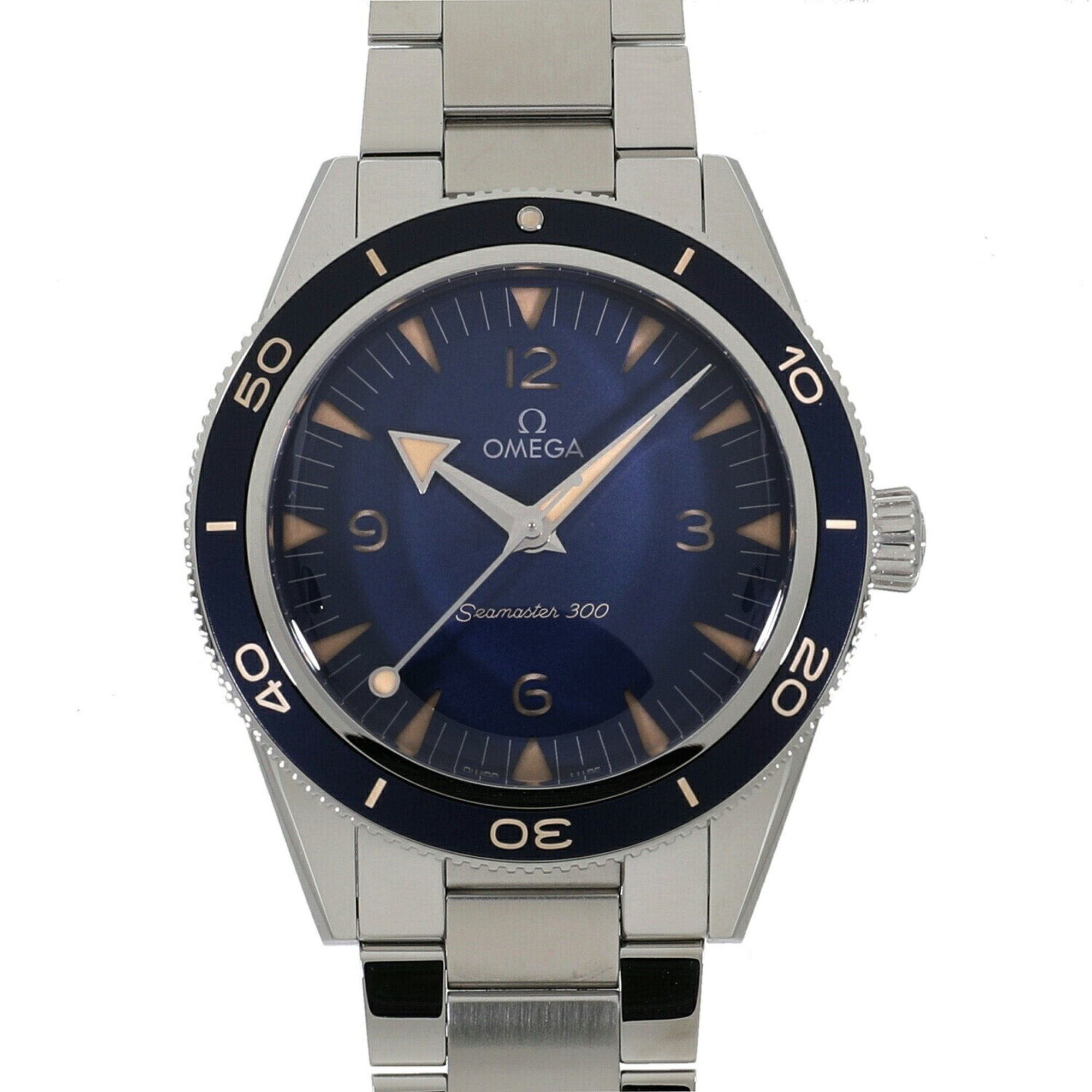 image of Omega Seamaster 300 Master Co-Axial 234.30.41.21.03.001 Men's Watch in Silver