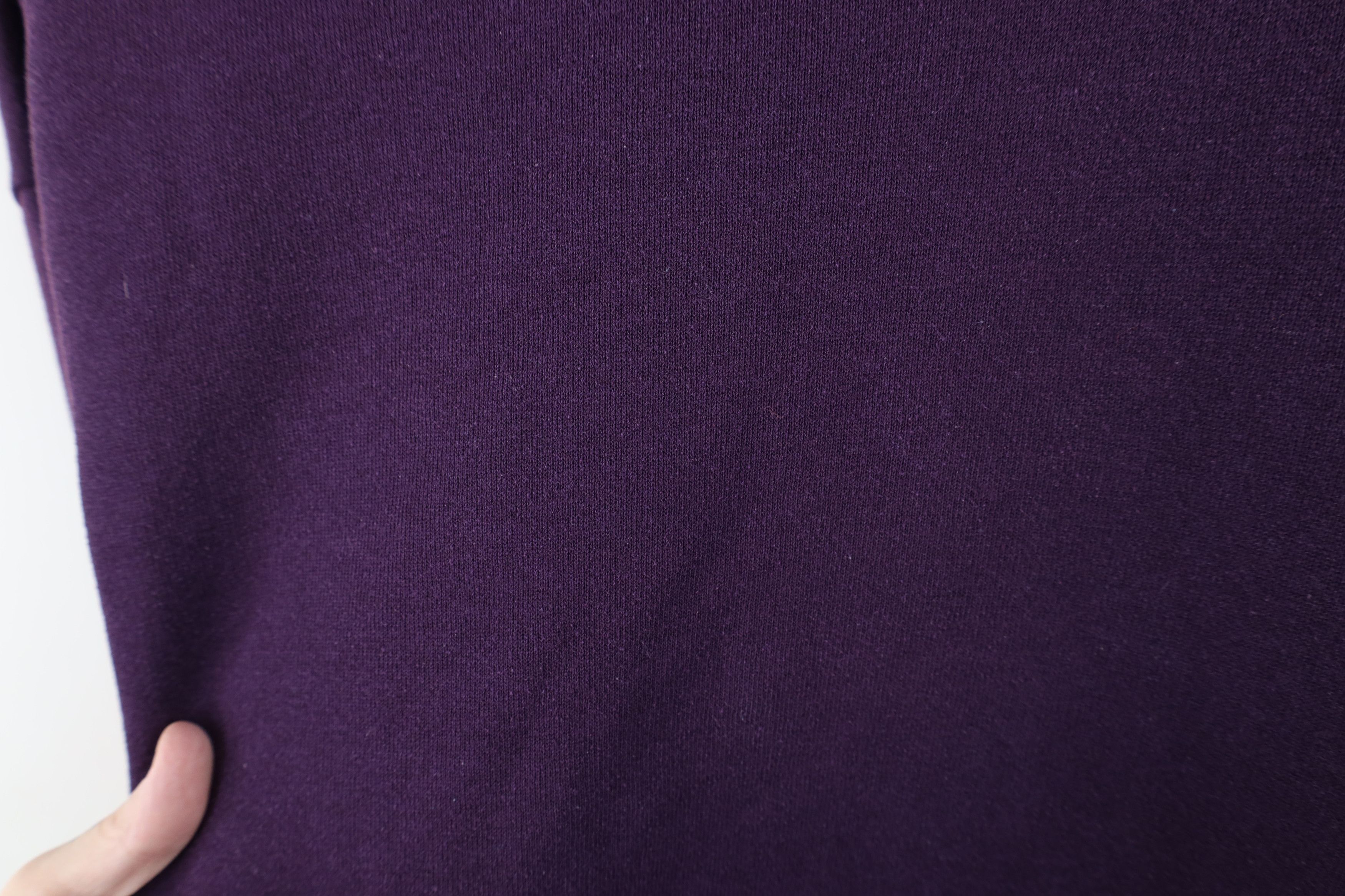 Vintage Vintage 90s Streetwear Blank Crewneck Sweatshirt Purple USA Size XL / US 12-14 / IT 48-50 - 10 Thumbnail