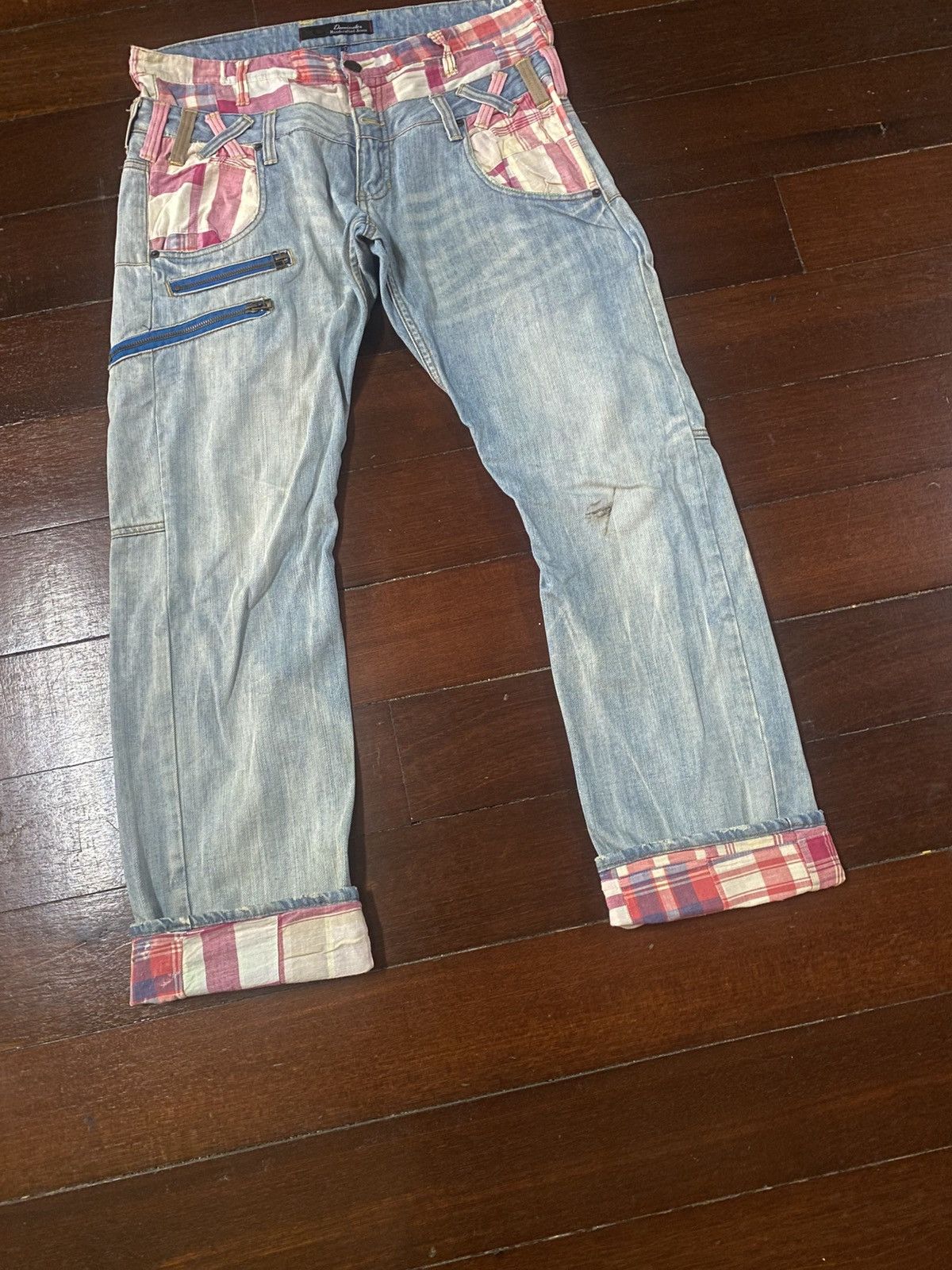Beauty Beast VINTAGE Y2K DOMINATE DOUBLE WAISTED BONDAGE PANTS Size US 37 - 6 Thumbnail