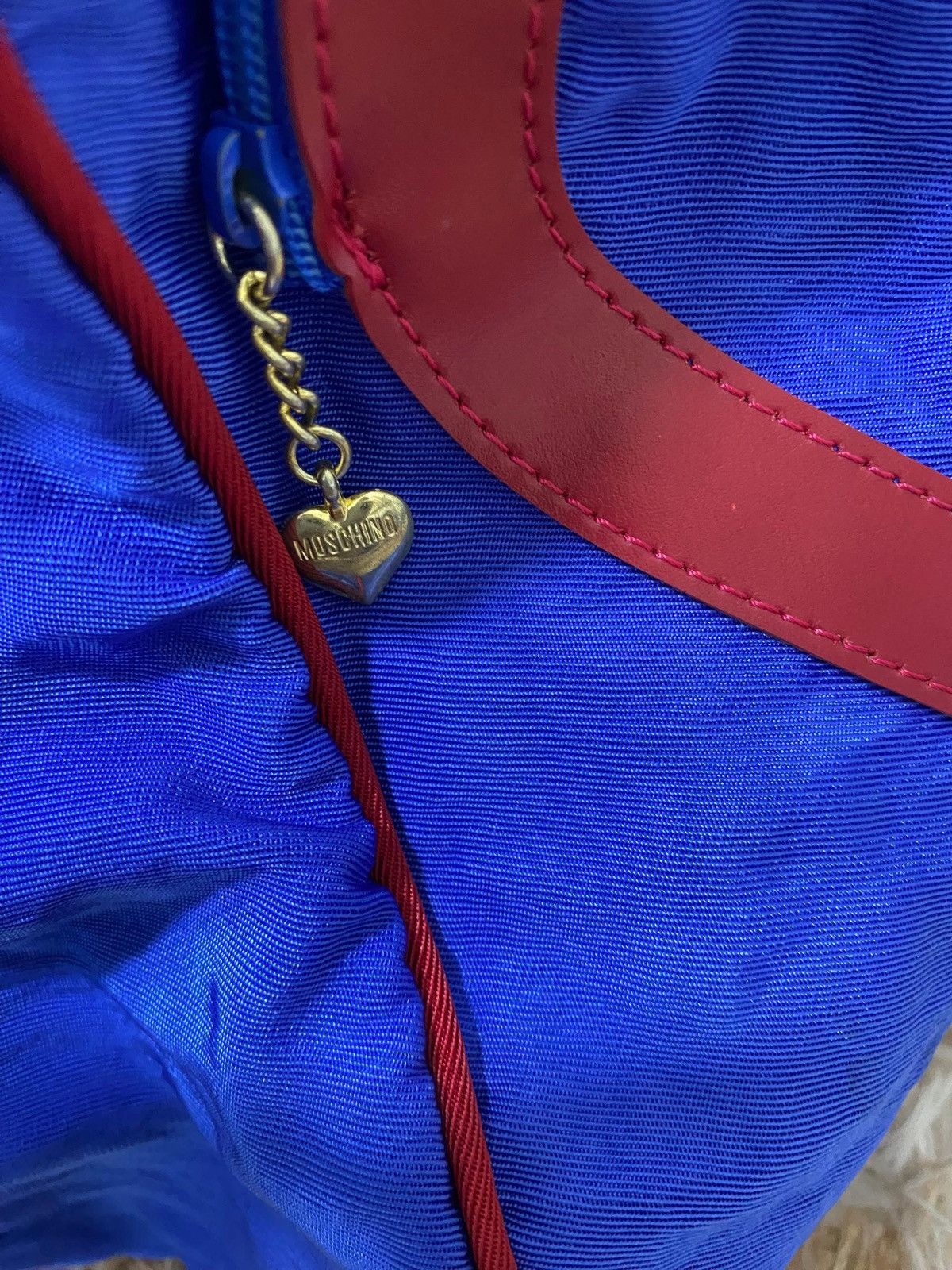 Japanese Brand vintage marvem japan peace symbol duffle bag Size ONE SIZE - 9 Thumbnail