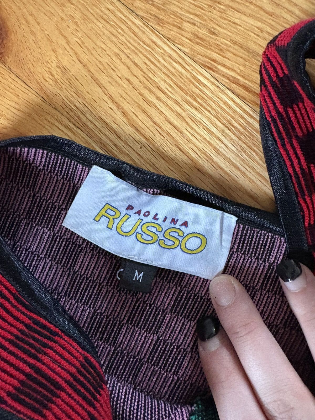 Paolina Russo Paolina Russo Ssense Exclusive Illusion Knit Top Size M / US 6-8 / IT 42-44 - 5 Thumbnail