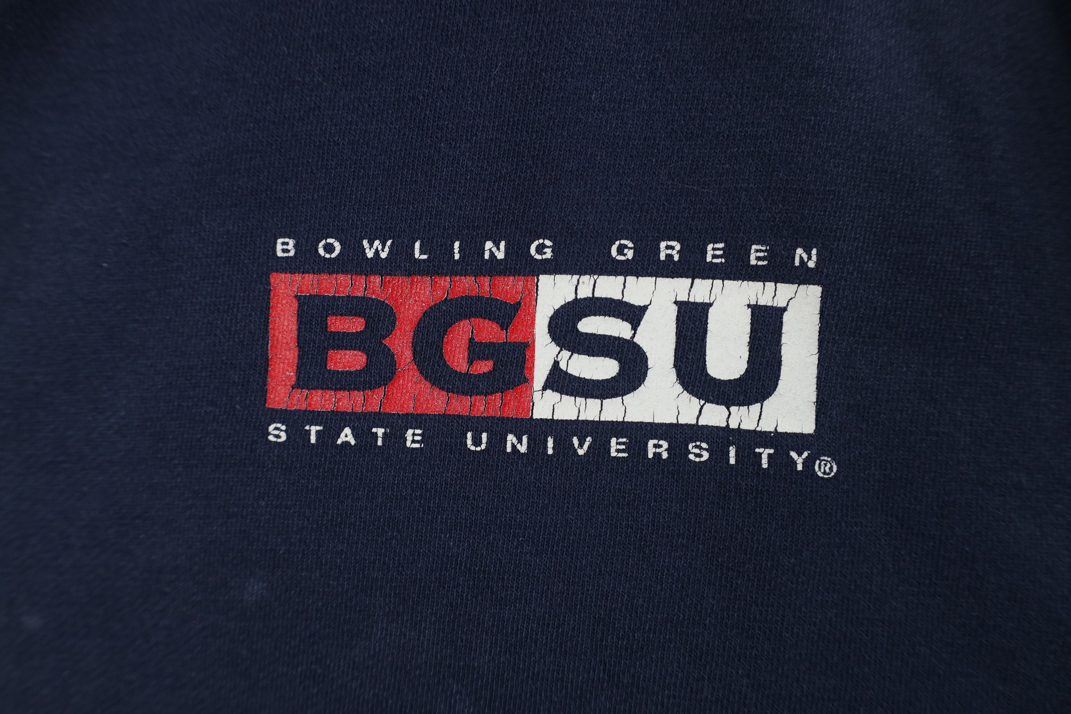 Vintage Vintage 90s Bowling Green State University Sweatshirt USA Size US M / EU 48-50 / 2 - 4 Thumbnail
