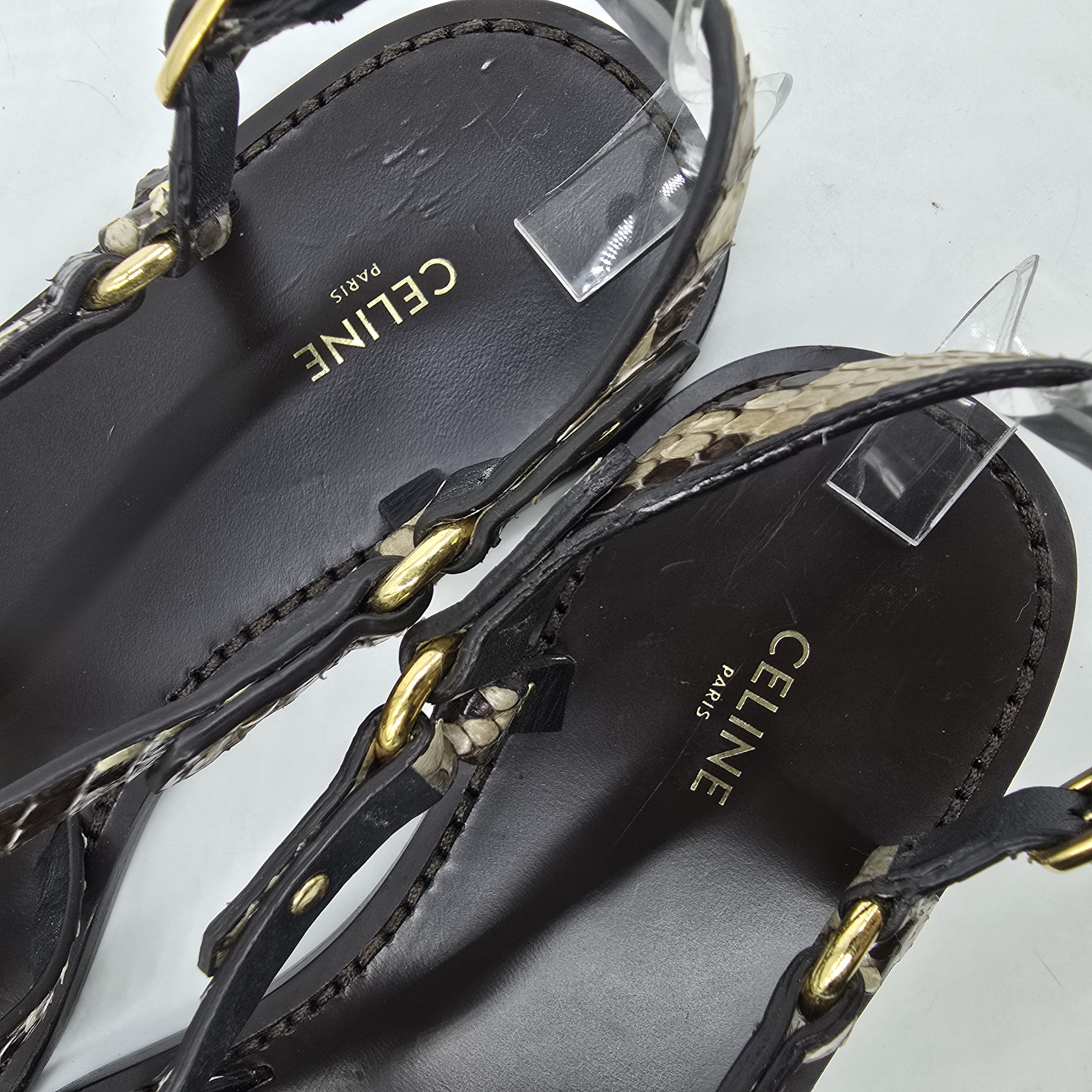 Celine Celine - Tassle Charm Sandals Size US 6 / IT 36 - 10 Thumbnail