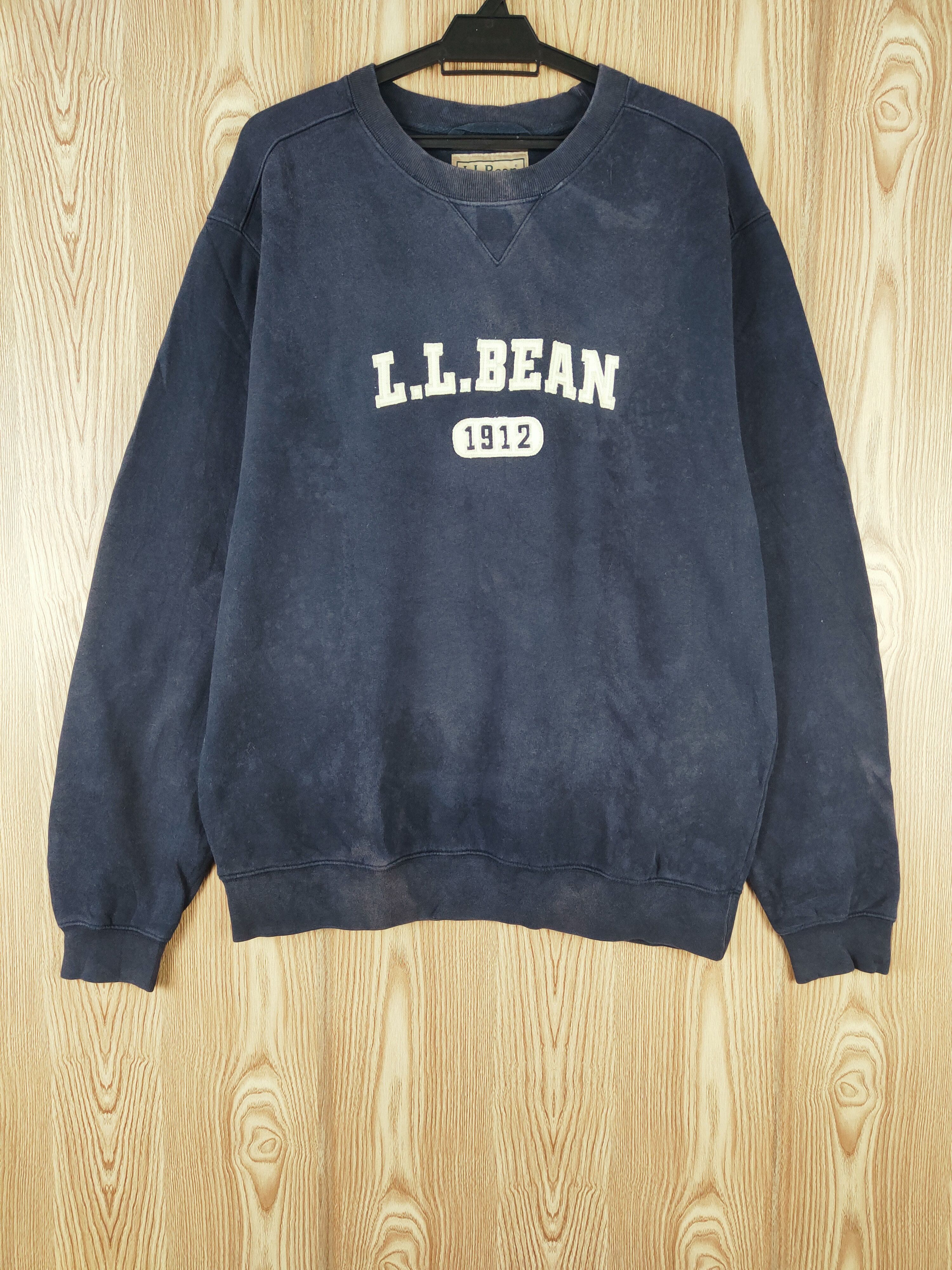 L.L. Bean × Vintage Very rare Stuff 🔥 L.L.Bean Navy Sweatshirts Size US L / EU 52-54 / 3 - 1 Thumbnail