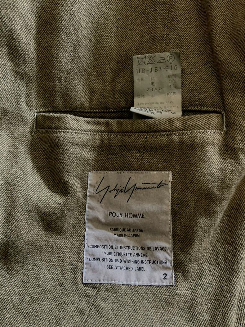 Yohji Yamamoto Yohji Yamamoto 06 aw Trim Jacket 2505-Nextarrow Size US M / EU 48-50 / 2 - 5 Thumbnail