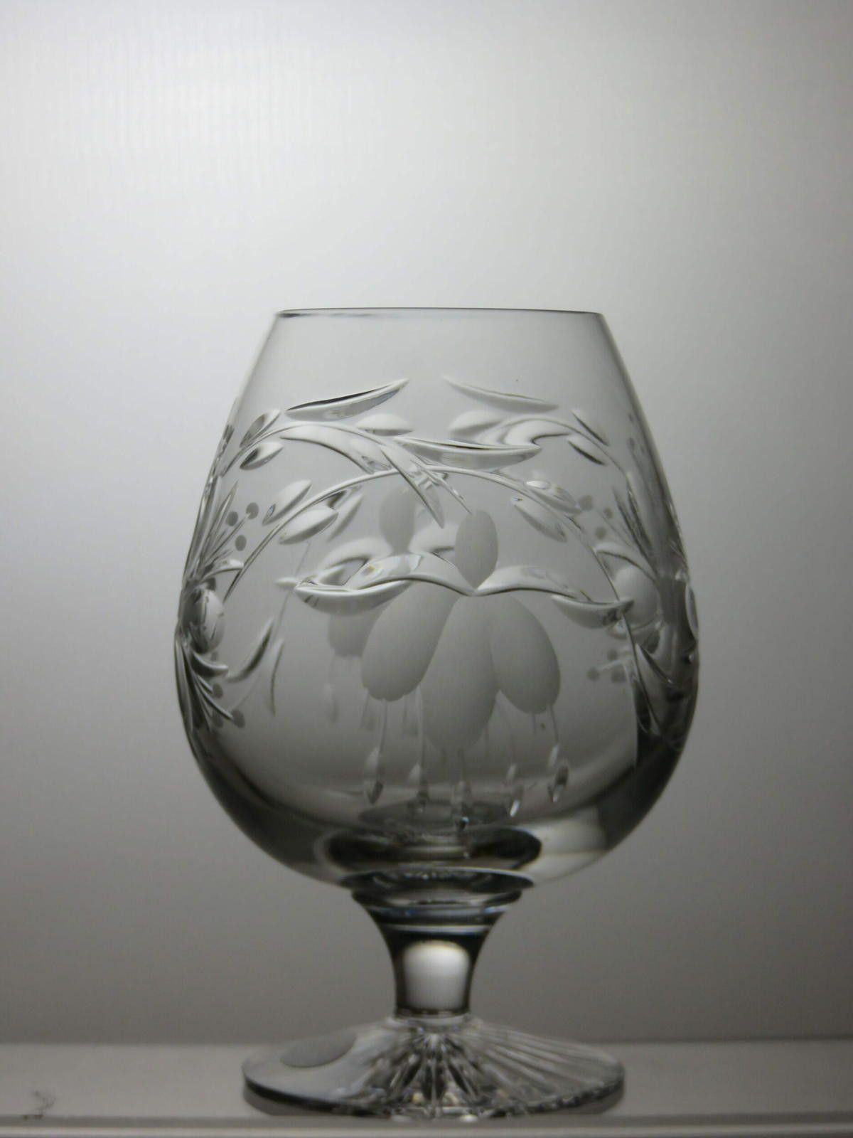 Camel Cameo Crystal Cut Glass Set Of 6 Brandy Glasses - Boxed Size ONE SIZE - 6 Thumbnail