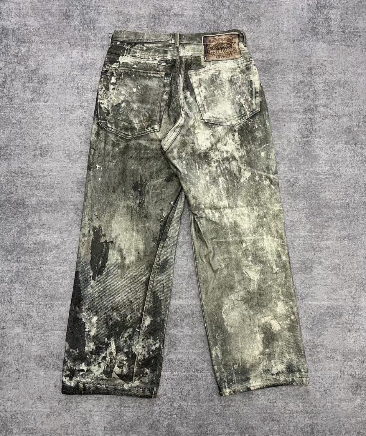 Acne Studios Acne studios splash-ink printing jeans 2409-Nextarrow Size US 32 / EU 48 - 4 Thumbnail