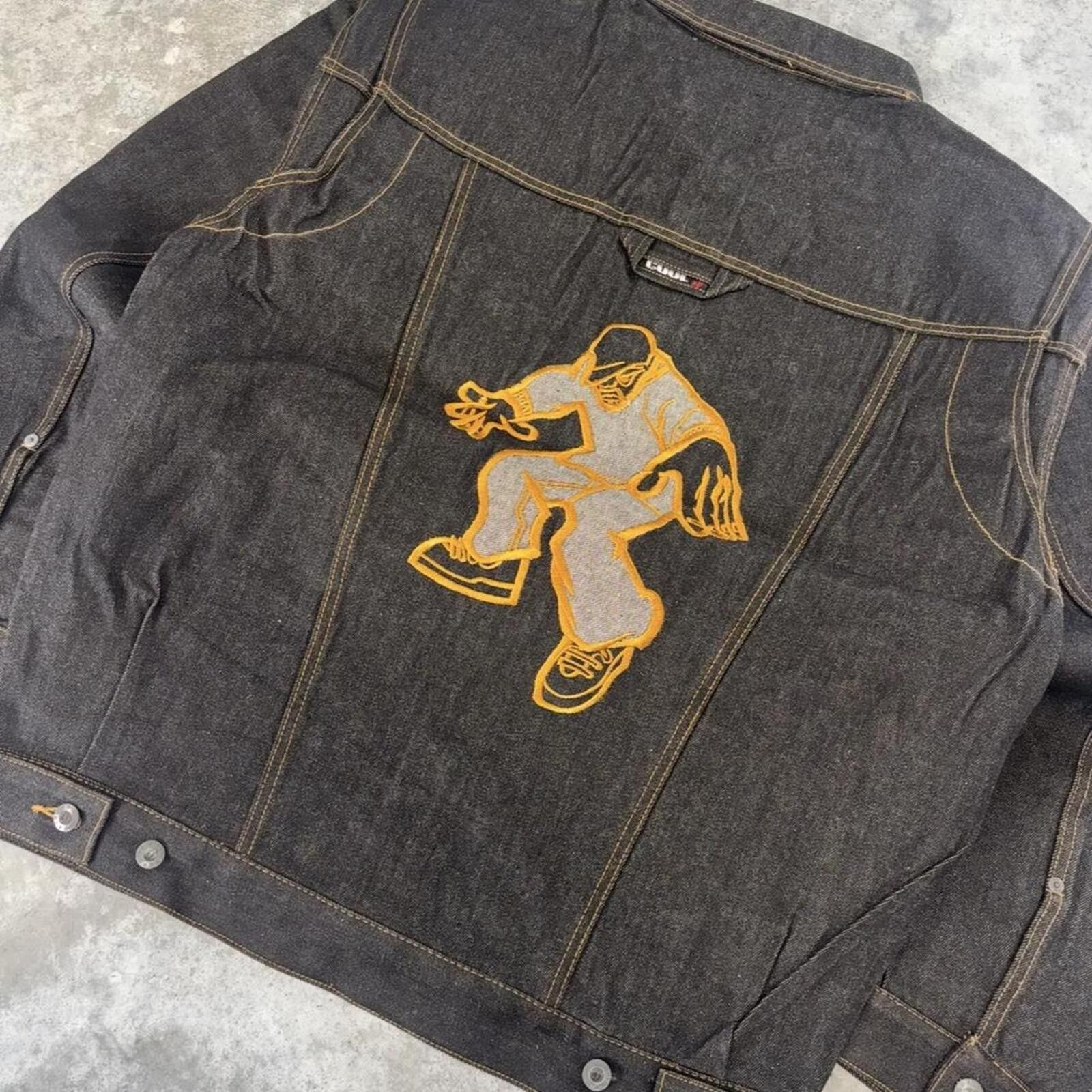Southpole LL Cool J Y2K Denim Jacket Streetwear Size US XXL / EU 58 / 5 - 5 Thumbnail