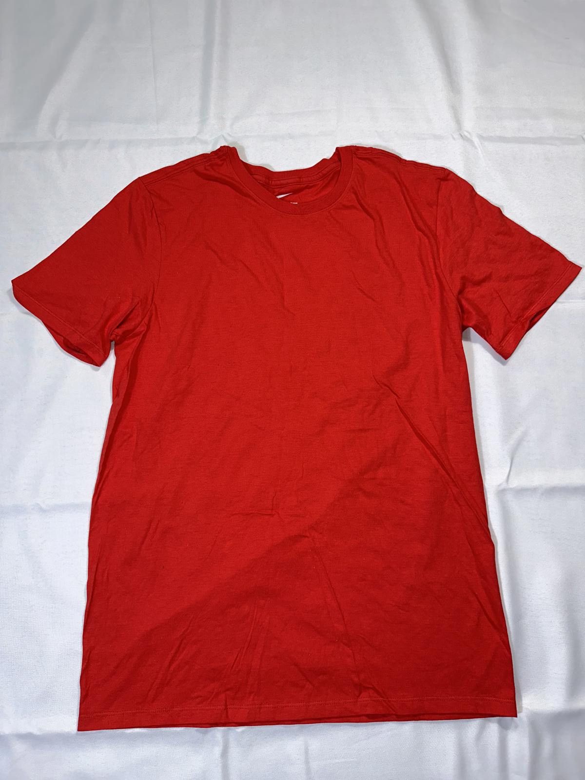 Nike Nike Men’s Dri-Fit Cotton Red T-Shirt Size US M / EU 48-50 / 2 - 1 Thumbnail