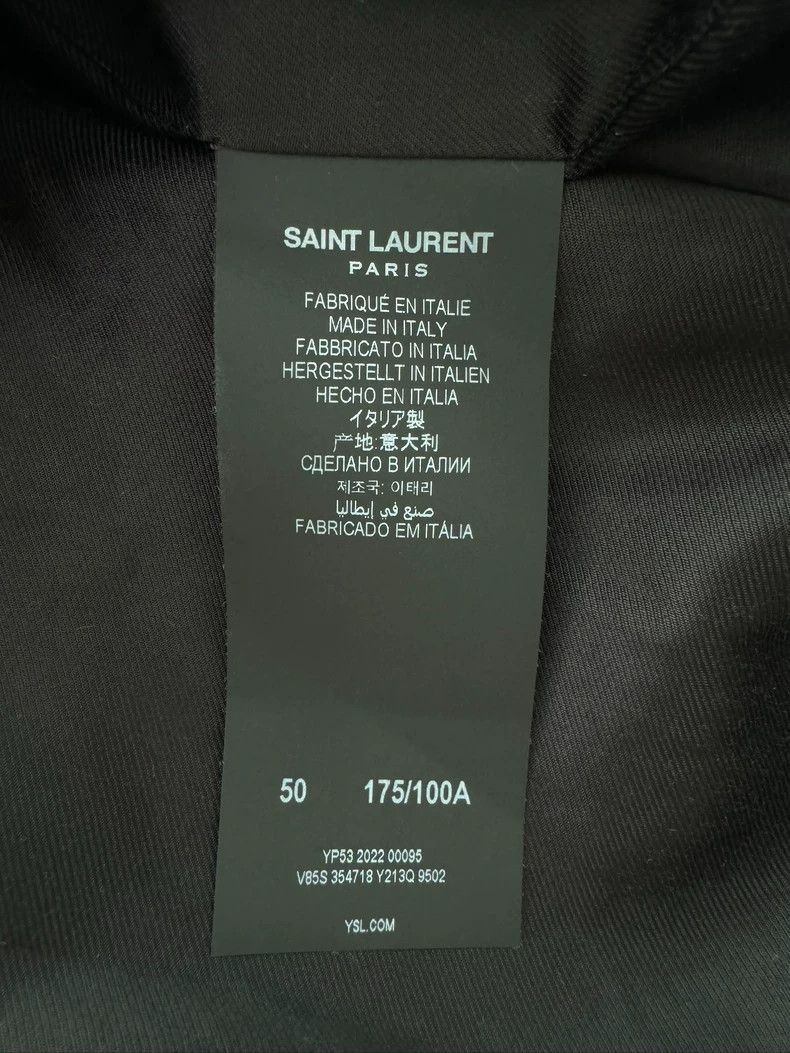 Saint Laurent Paris Saint Laurent Paris Classic baseball jacket-2506 Size US M / EU 48-50 / 2 - 5 Thumbnail