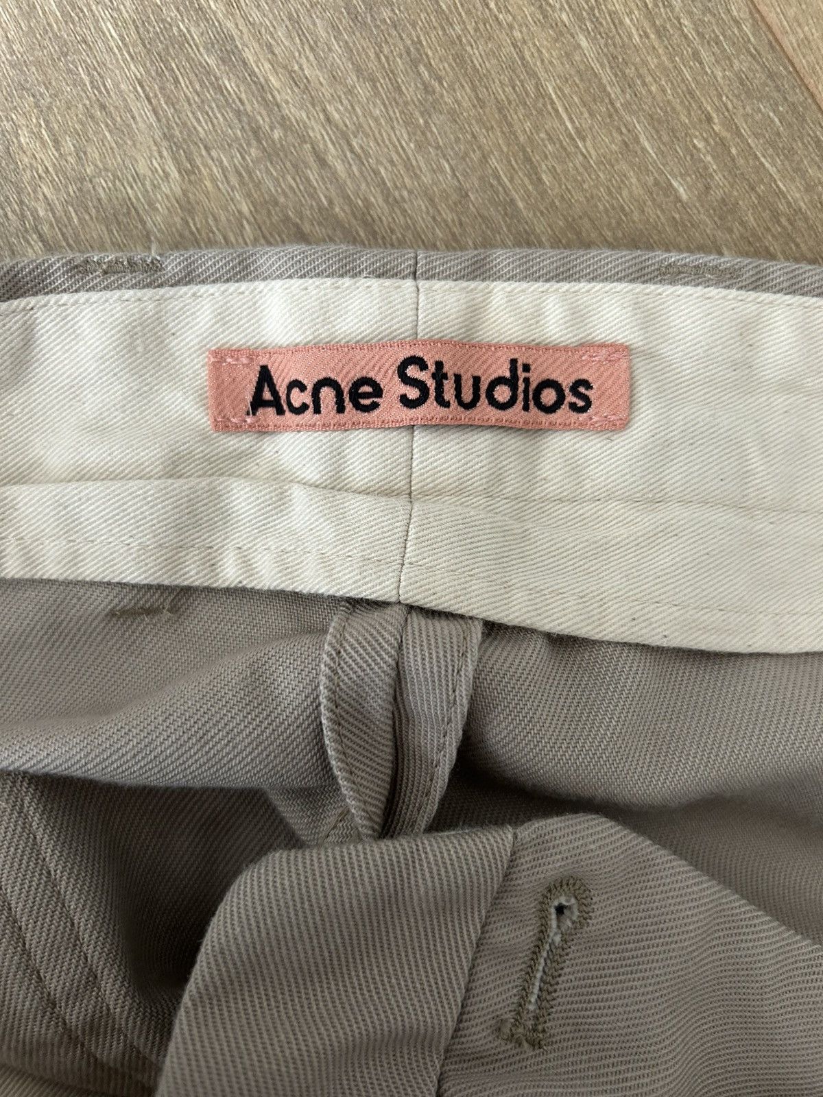 Acne Studios Acne studios 2022 khaki dress pants Size US 30 / EU 46 - 4 Thumbnail