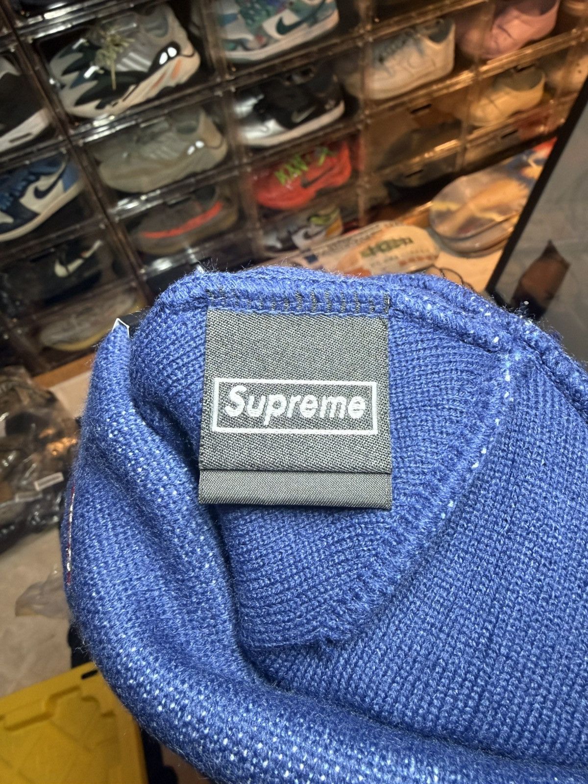 New Era × Supreme Supreme New Era Stars Beanie Size ONE SIZE - 2 Thumbnail