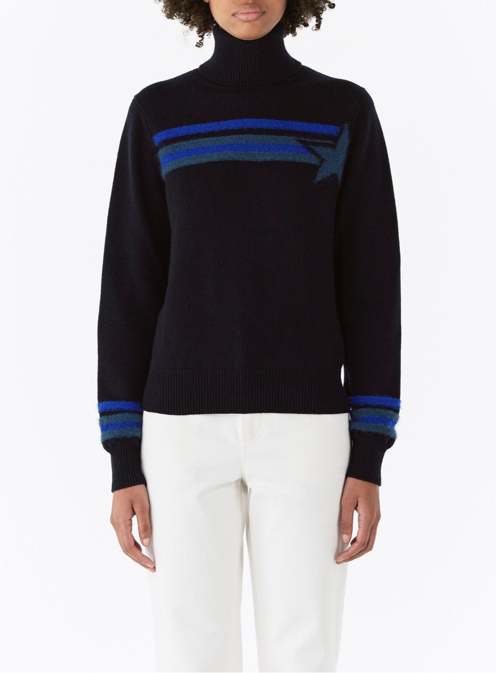 Loro Piana o1srvl11e0125 Celerina Turtleneck Sweater in Multicolor Size M / US 6-8 / IT 42-44 - 1 Preview