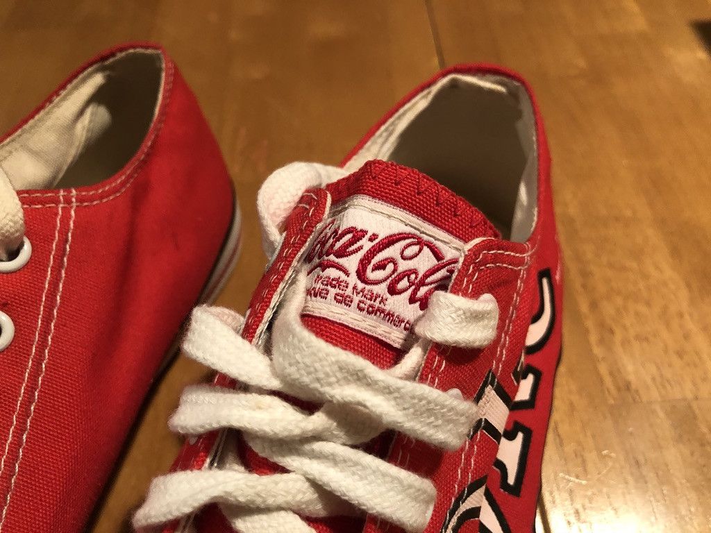 Coca Cola Vintage Coke Logo Sneakers w/ Box Size US 10 / EU 43 - 3 Thumbnail