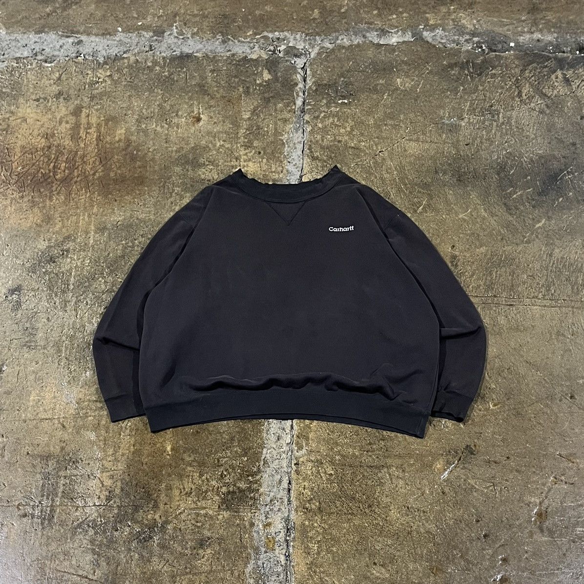 Carhartt × Vintage Crazy Vintage 90s Carhartt Crewneck Essential Workwear Size US XXL / EU 58 / 5 - 1 Thumbnail