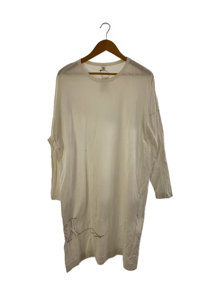 Yohji Yamamoto yohji yamamoto Y's WHT/plain long sleeve T-shirt Size US M / EU 48-50 / 2 - 1 Thumbnail