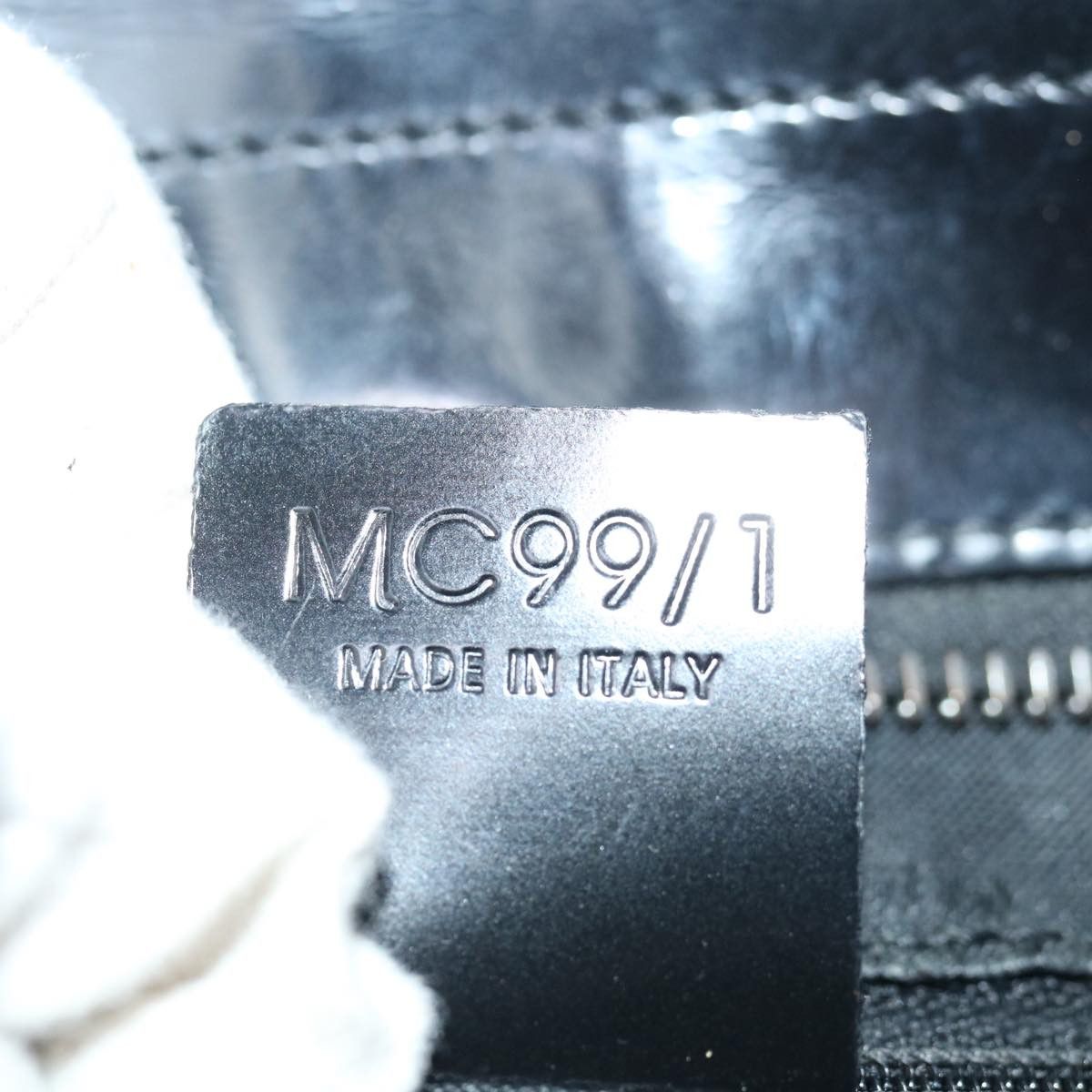 Celine CELINE Macadam Canvas Tote Bag Enamel Silver Black Size ONE SIZE - 13 Thumbnail