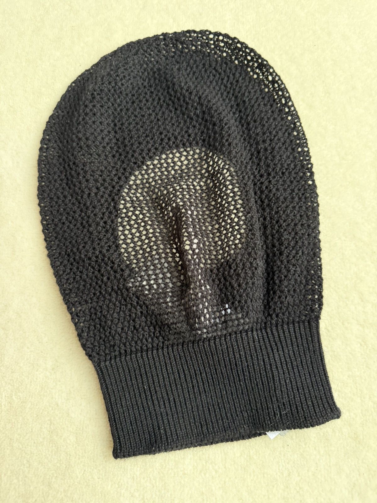 Rick Owens SS24 Rick Owens Lido balaclava grail skull hat Size ONE SIZE - 1 Thumbnail