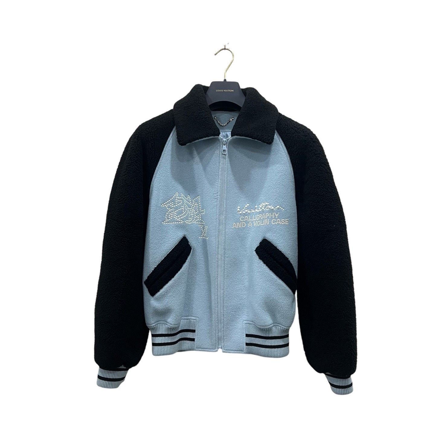 Louis Vuitton Louis Vuitton SS24 Shell Pearl Baseball Jacket Size US M / EU 48-50 / 2 - 1 Thumbnail