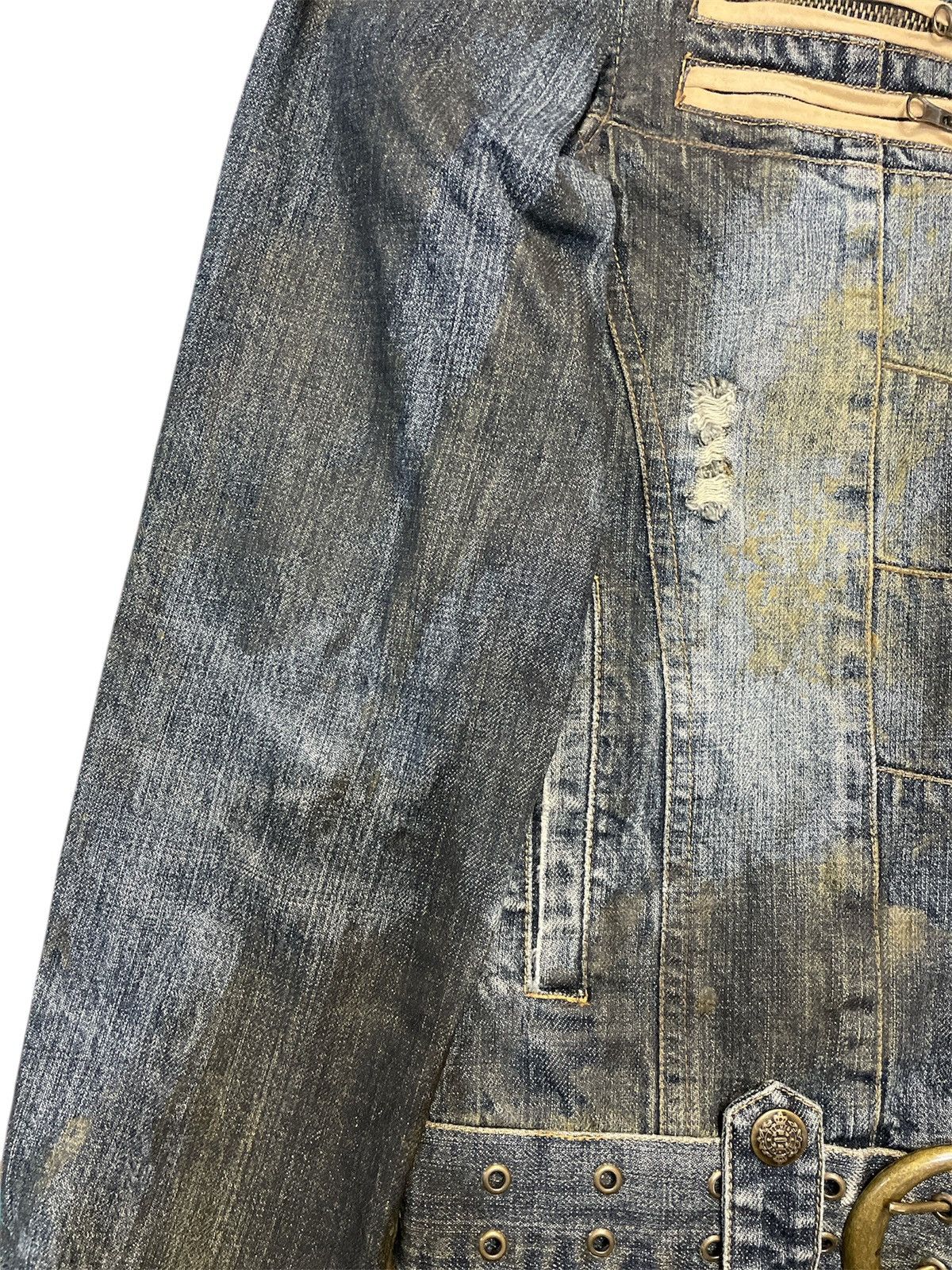 In The Attic In the Attic Distressed Rusty Mudwash Jacket Size US M / EU 48-50 / 2 - 4 Thumbnail