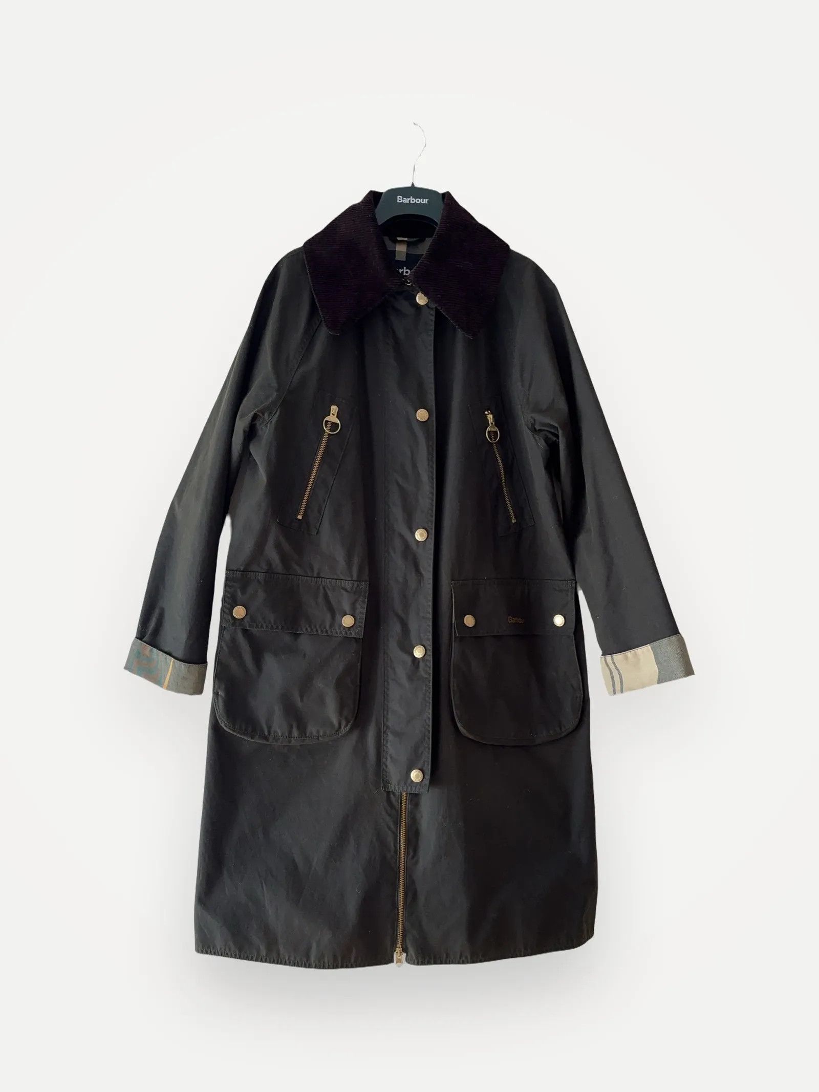 Barbour Barbour Barbour Ebberston Wax Jacket Size S / US 4 / IT 40 - 1 Thumbnail