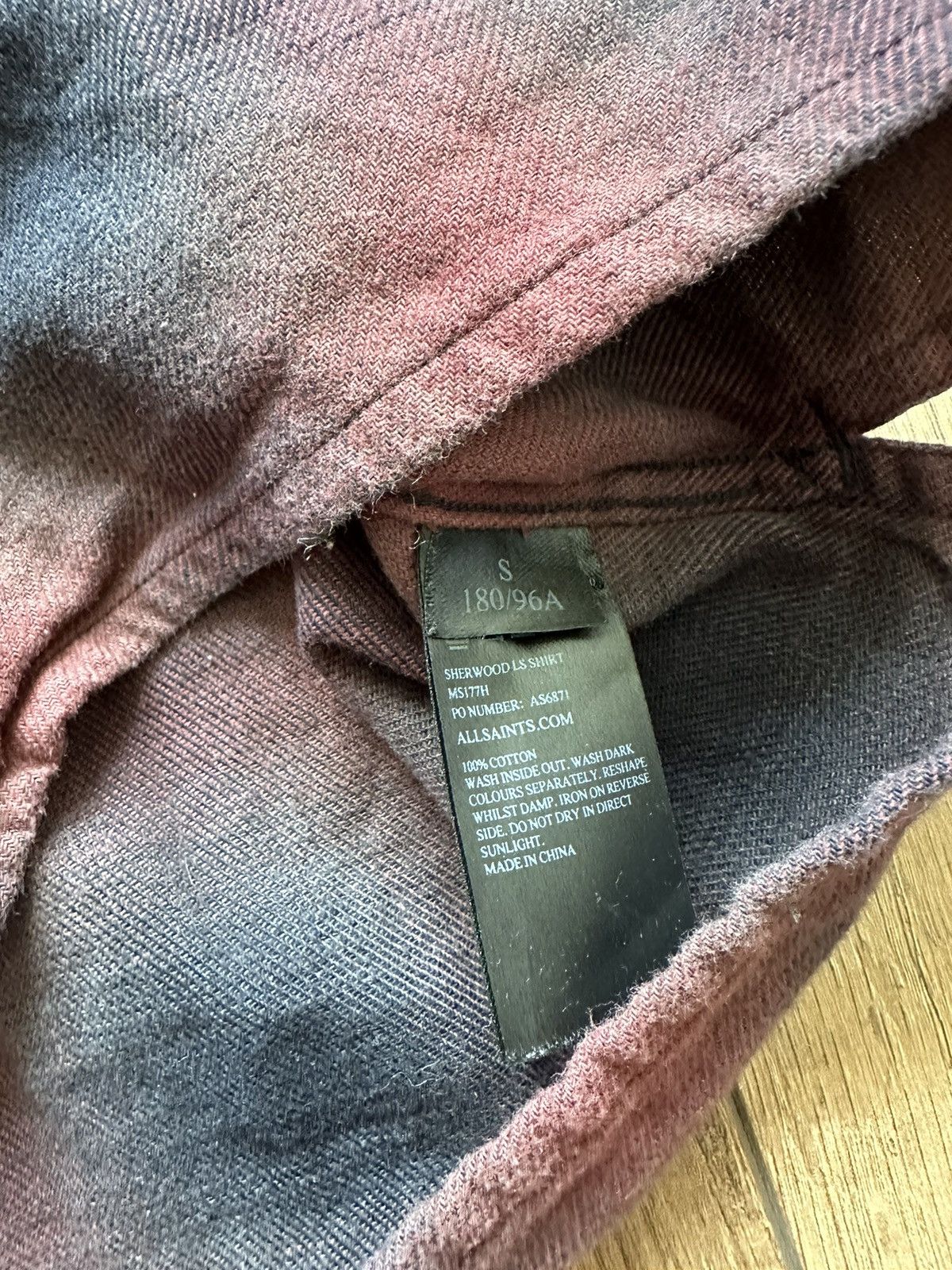 Allsaints × Vintage Shirts Allsaints long sleeve size S Size US S / EU 44-46 / 1 - 3 Thumbnail