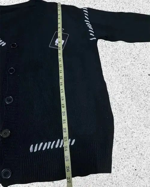VIBE Latest Collection Hype Black Cardigan Knitwear Jumper Size US L / EU 52-54 / 3 - 4 Thumbnail