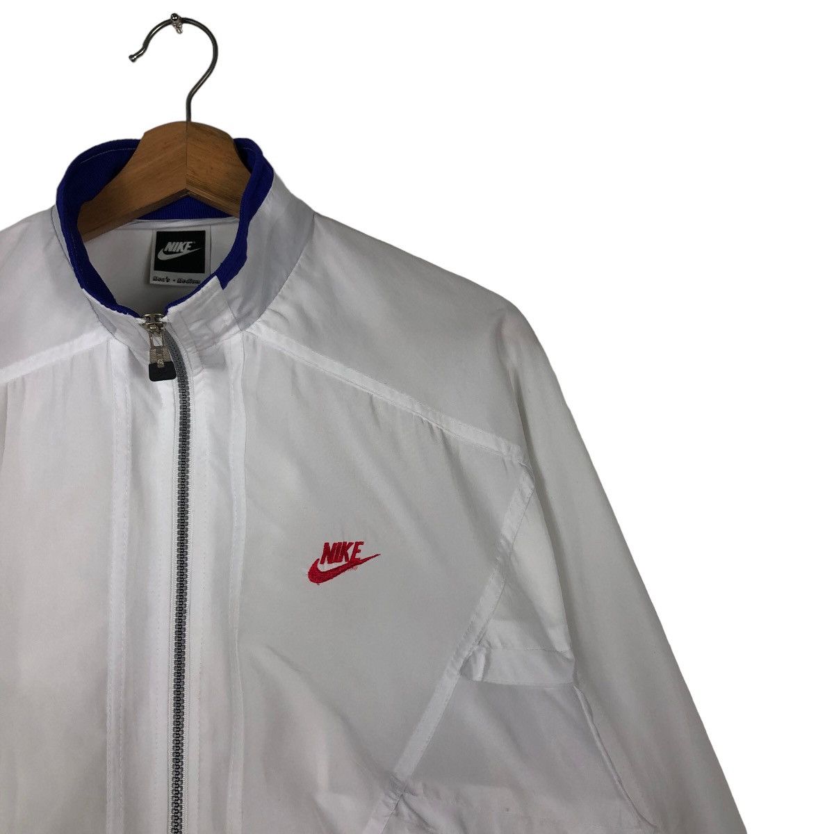 Nike 🔥90’s Bomber Jacket Nike Big Swoosh Size US M / EU 48-50 / 2 - 6 Thumbnail