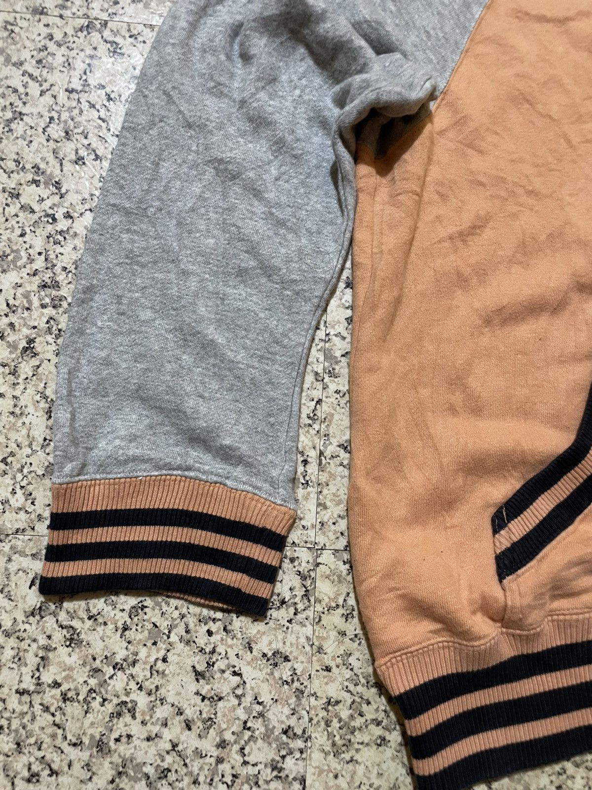 mercibeaucoup Mercibeaucoup Issey Miyake "Bear Ears" Raglan Varsity Hoodie Size US M / EU 48-50 / 2 - 6 Thumbnail
