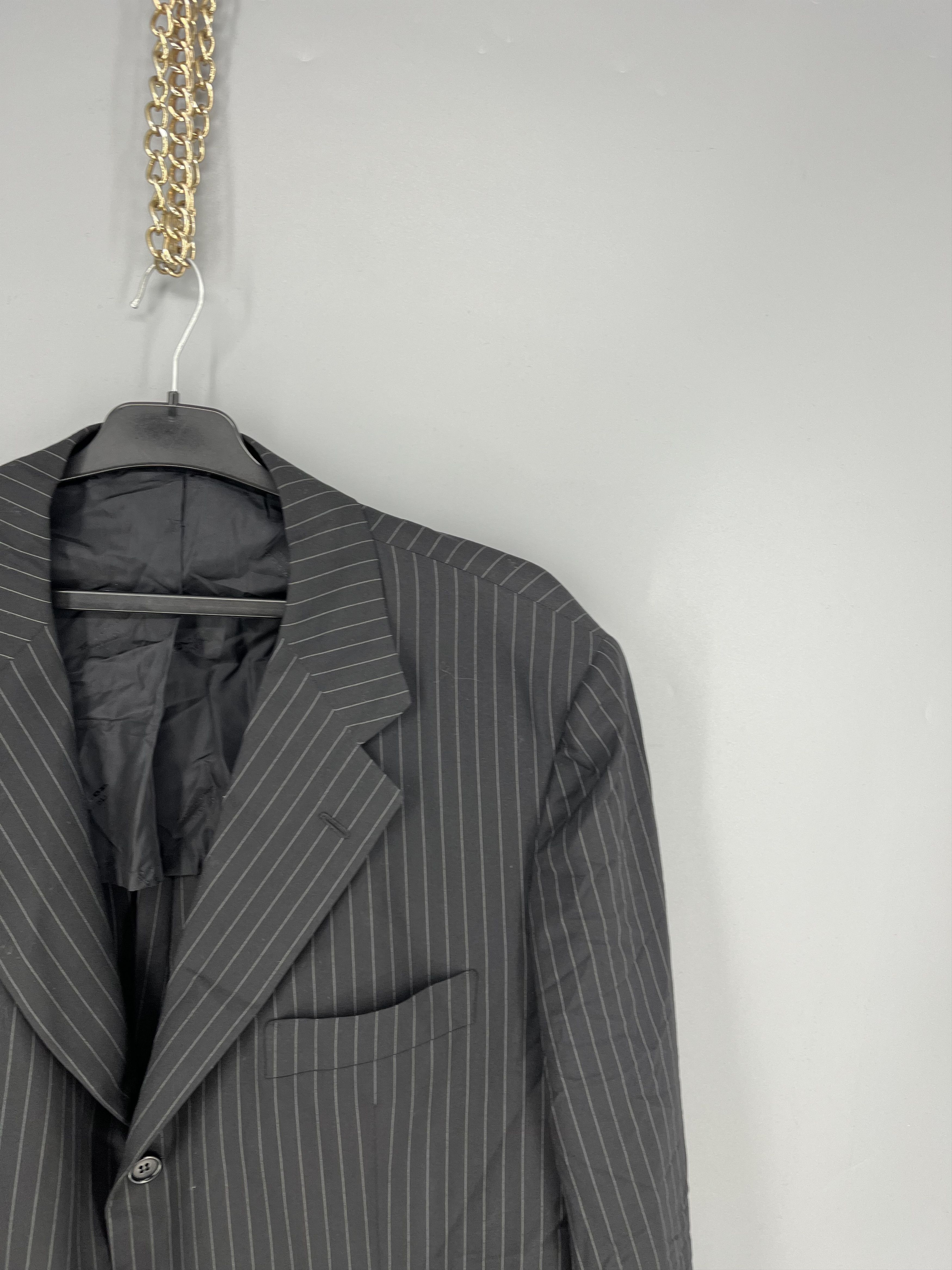 Kiton Kiton Napoli Navy Blue Wool Blazer Three Button Jacket Size 40L - 5 Thumbnail