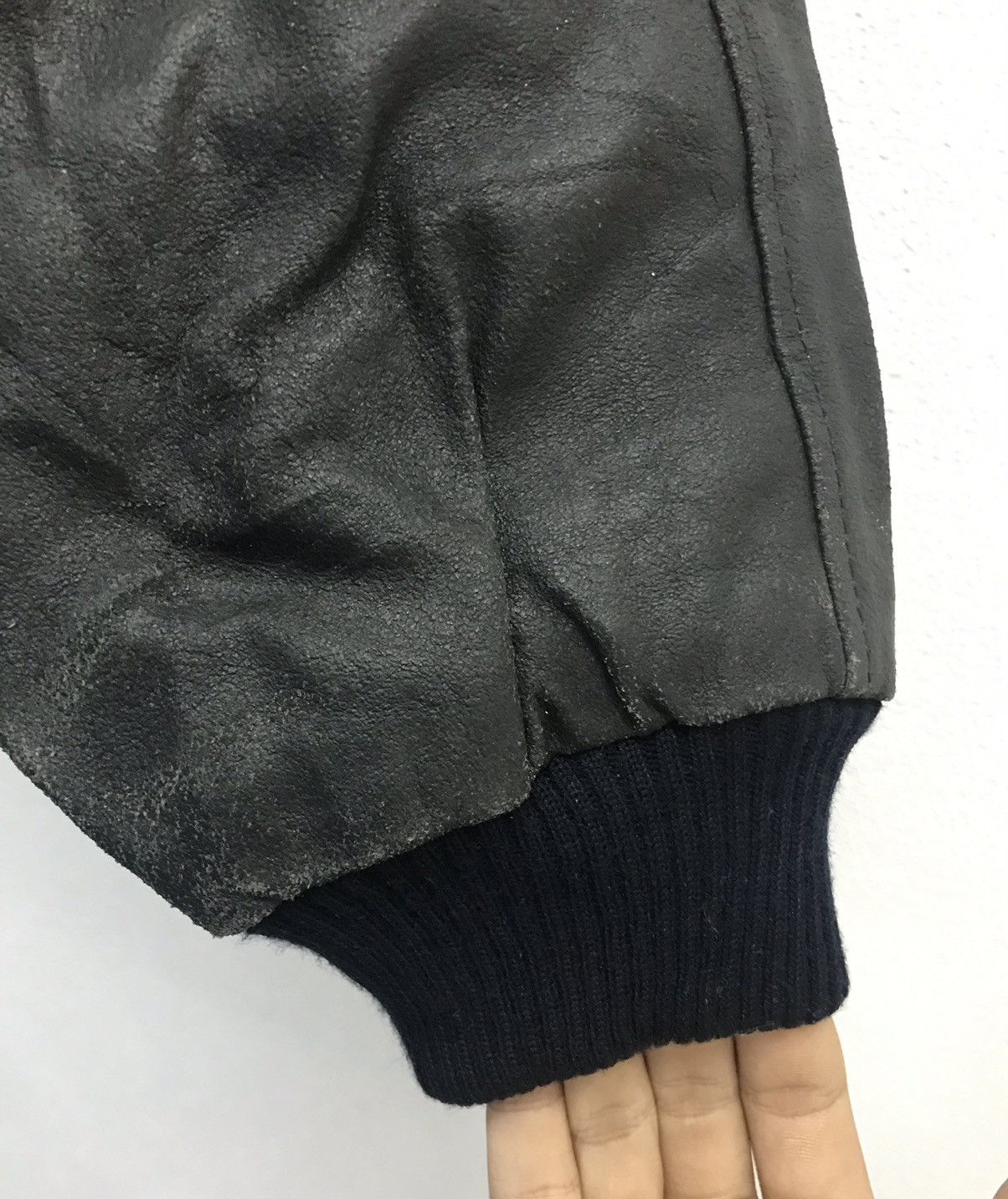 Japanese Brand × Vintage Vintage Excellent Leather Jacket Size US XL / EU 56 / 4 - 7 Thumbnail