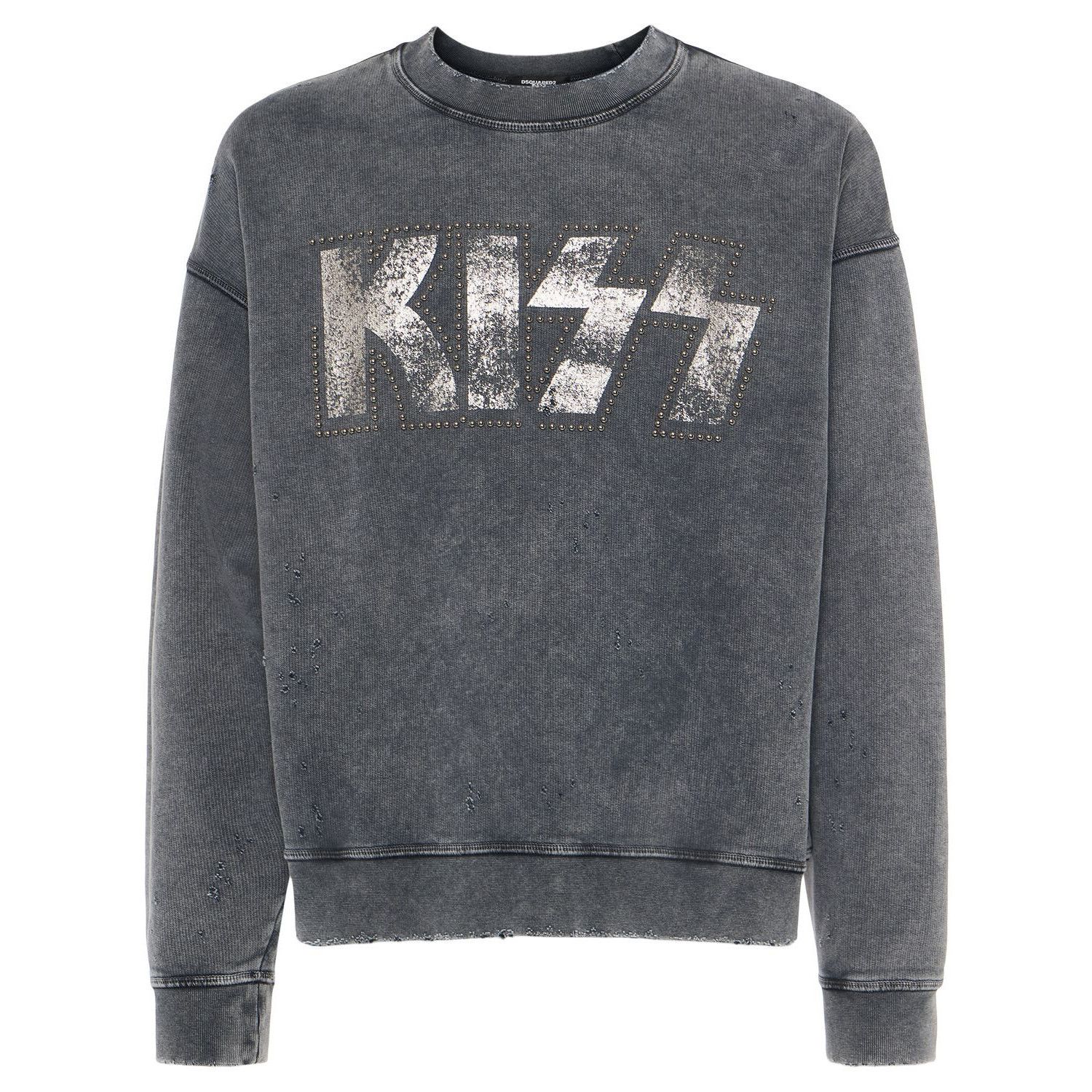 Dsquared2 DSQUARED2 Gray Sweatshirt New & Authentic (Men's size:XL;) Size US XL / EU 56 / 4 - 1 Thumbnail