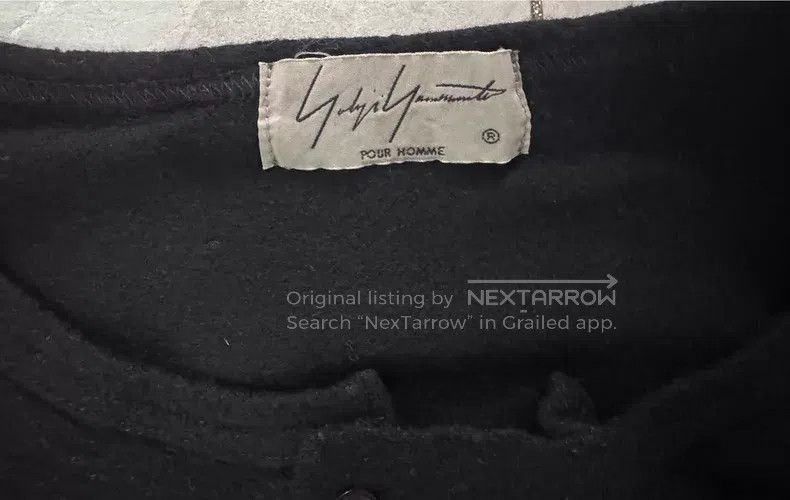 Yohji Yamamoto Yohji Yamamoto sweatshirt Size US L / EU 52-54 / 3 - 4 Thumbnail
