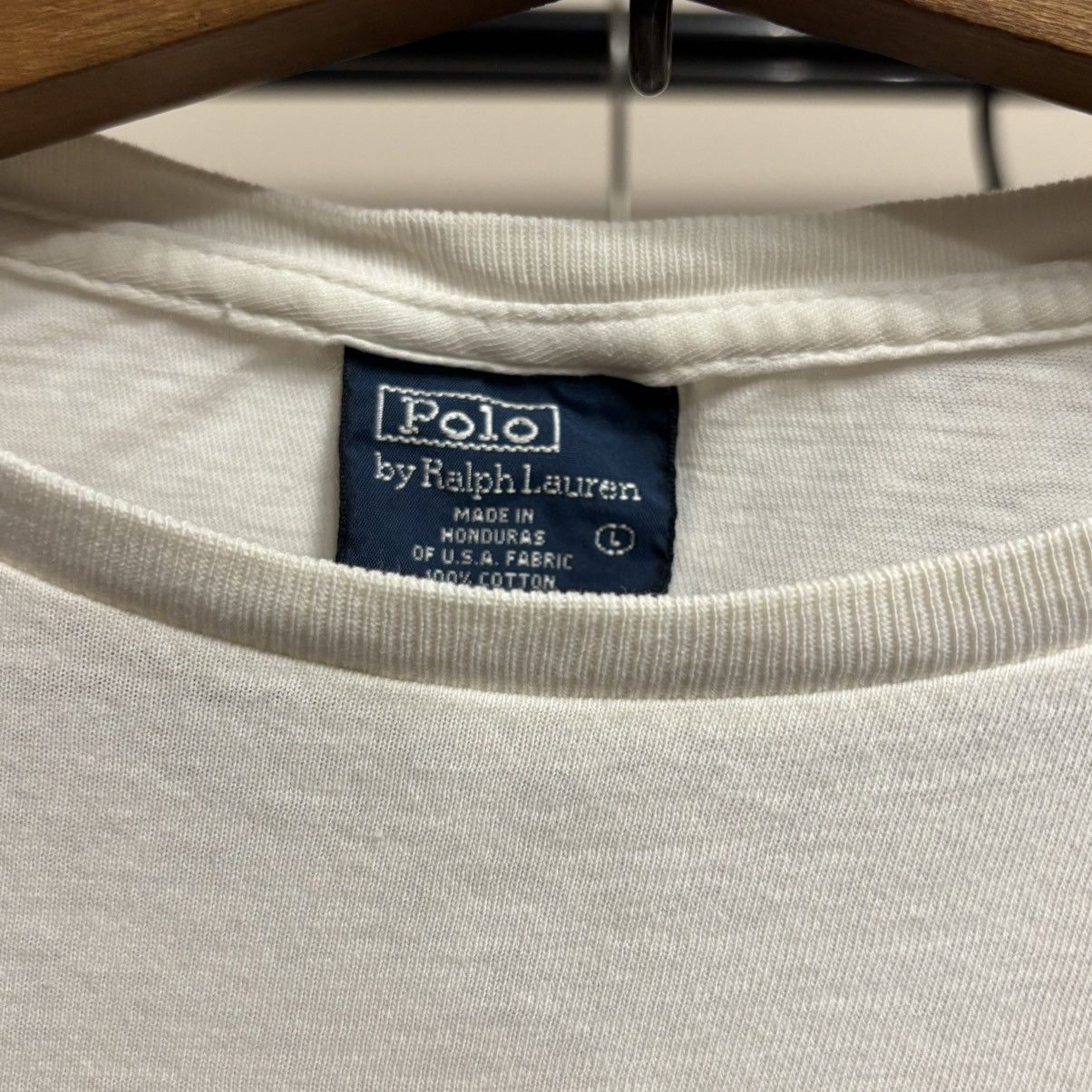 Ralph Lauren Vintage 90’s Polo Ralph Lauren Dungarees Tee Single Stitch Size US M / EU 48-50 / 2 - 4 Thumbnail