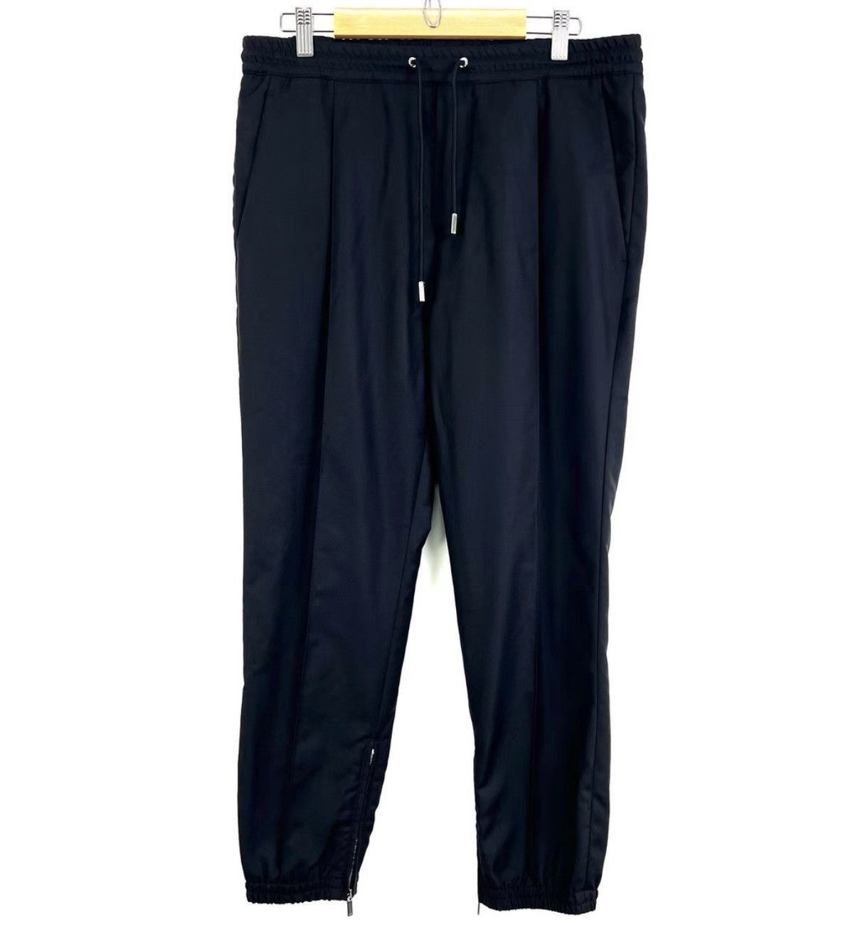 Dior Black Drawstring Jogger Pants Size 32 Size US 32 / EU 48 - 1 Thumbnail