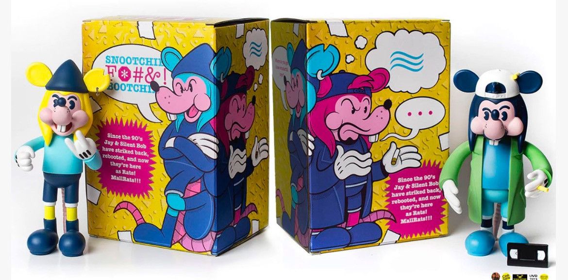 Designer × Medicom Toy Jay and Silent Bob UVD collectors vinyl Size ONE SIZE - 1 Thumbnail