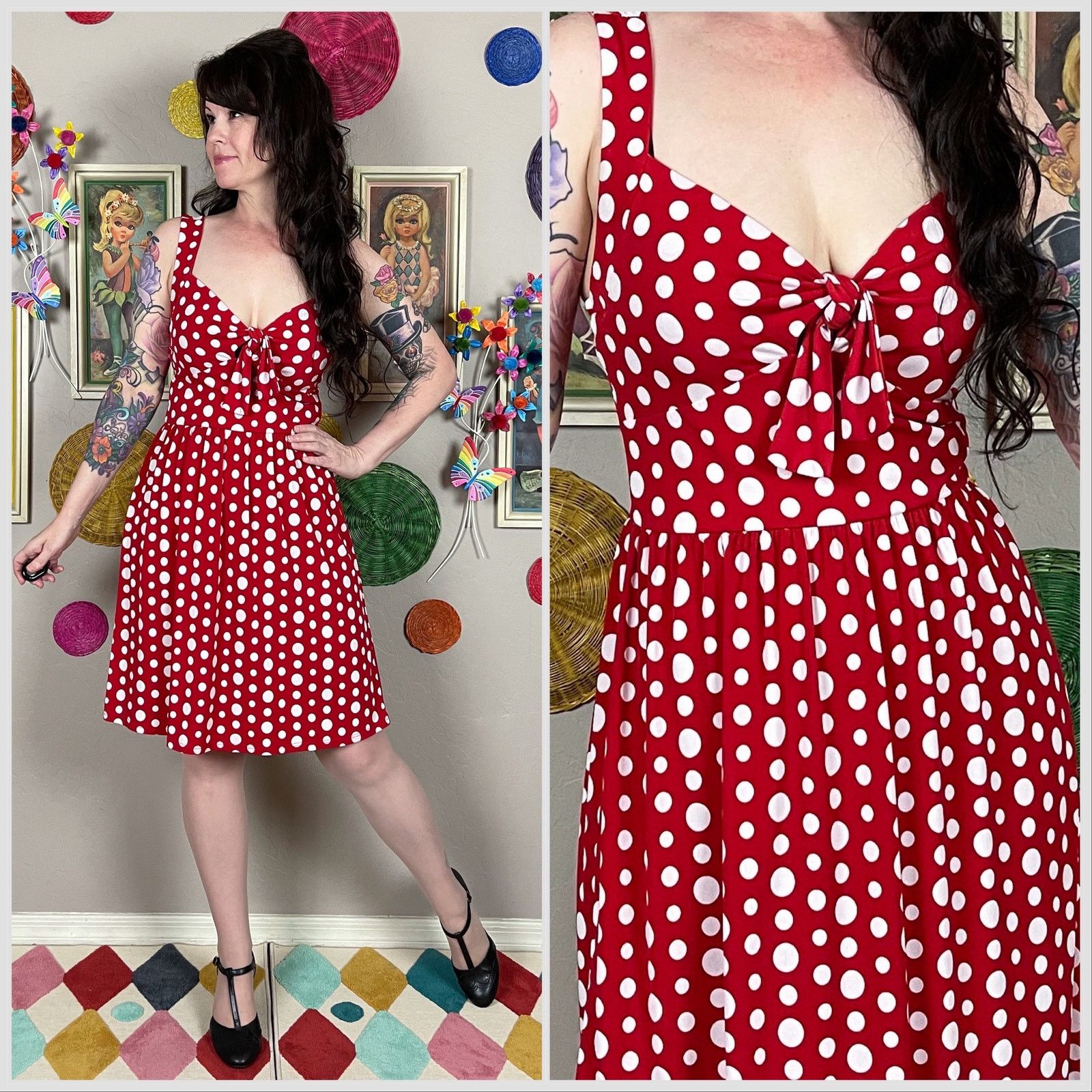 Polka dot 90s sale