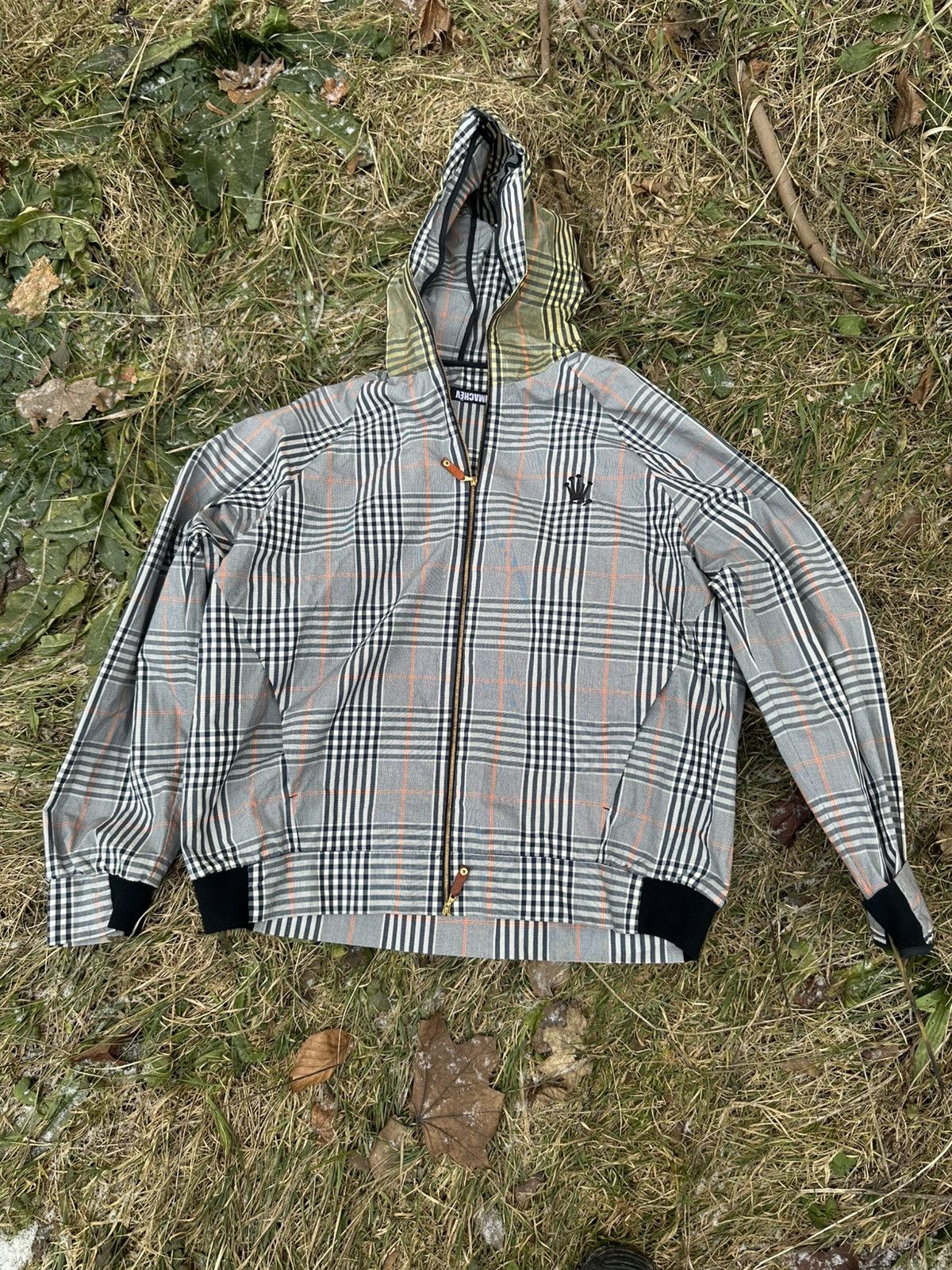 Denis Simachev Denis Simachev striped windstopper avant-garde jacket sz 52 Size US L / EU 52-54 / 3 - 1 Thumbnail