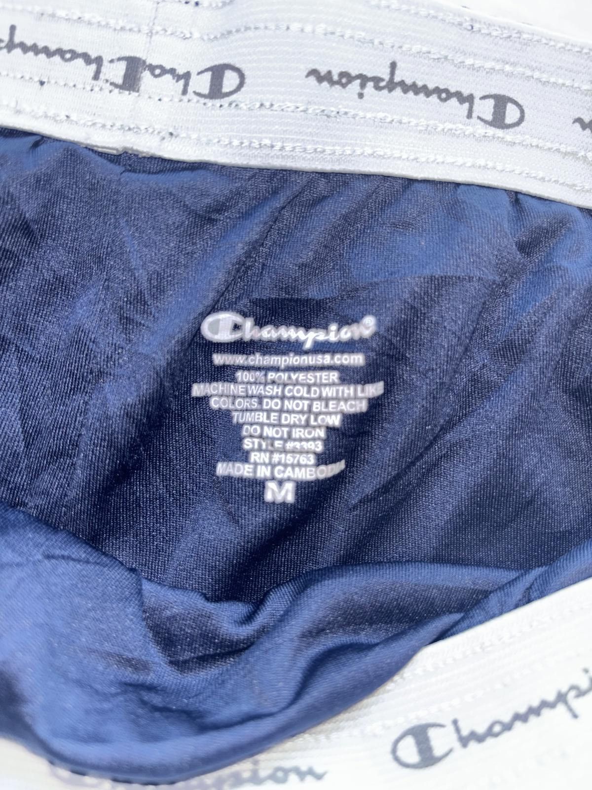 Champion Athletic Men's Champion Shorts - Navy Blue - Size M Size US 32 / EU 48 - 4 Thumbnail