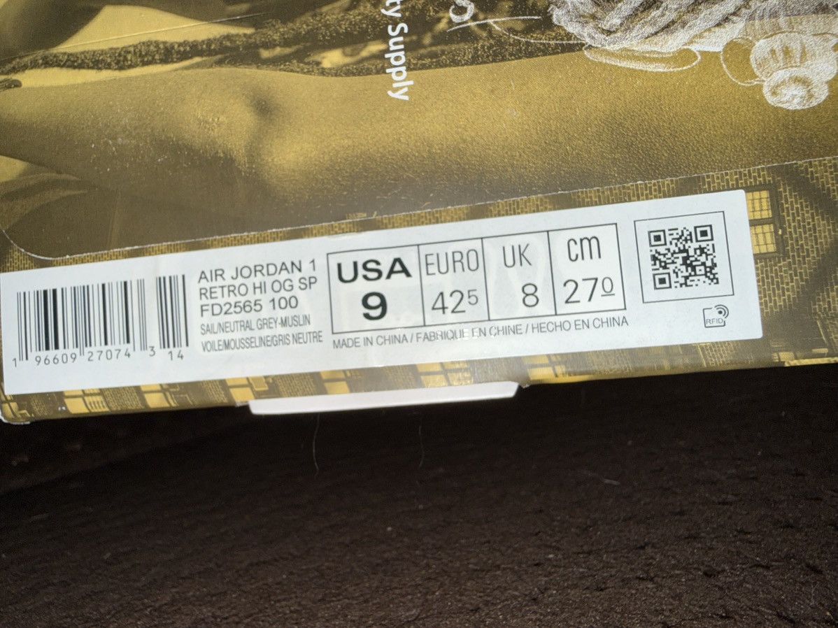 Jordan Brand × Union LA Nike Air Jordan 1 x Union LA “Bephie’s Beauty Supply” NEW DS Size US 9 / EU 42 - 4 Thumbnail