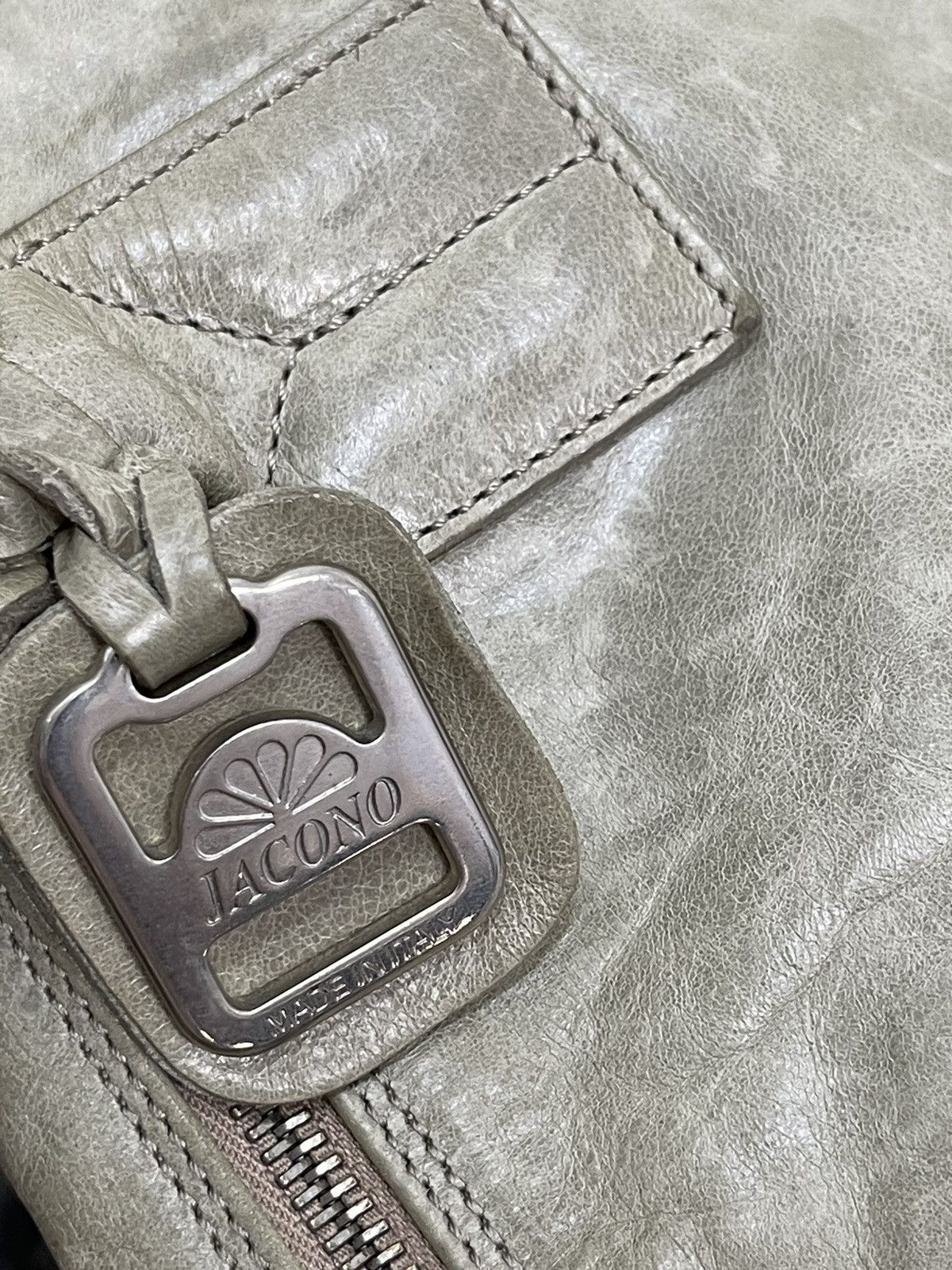 Genuine Leather Full Leather Jacono Italy Hand Bag 3🟩 Size ONE SIZE - 22 Thumbnail