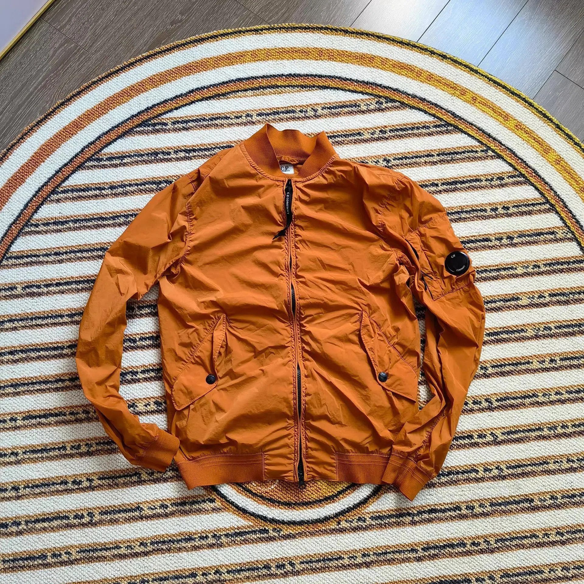 C.P. Company Orange Bomber Jacket Size M. Size US M / EU 48-50 / 2 - 1 Thumbnail