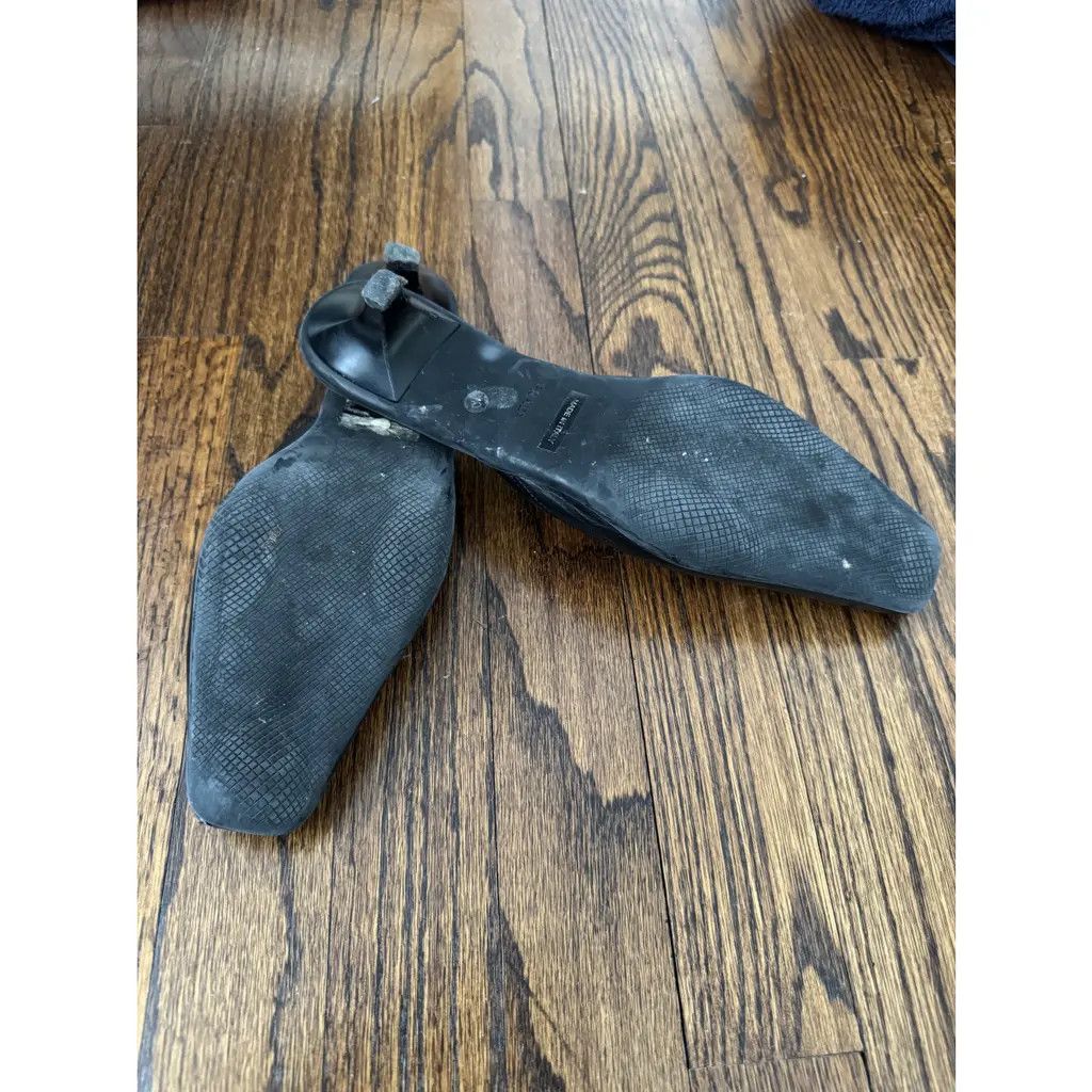 Prada Prada Black leather Mules Size 40 (US 8.5) Size US 8.5 / IT 38.5 - 3 Thumbnail