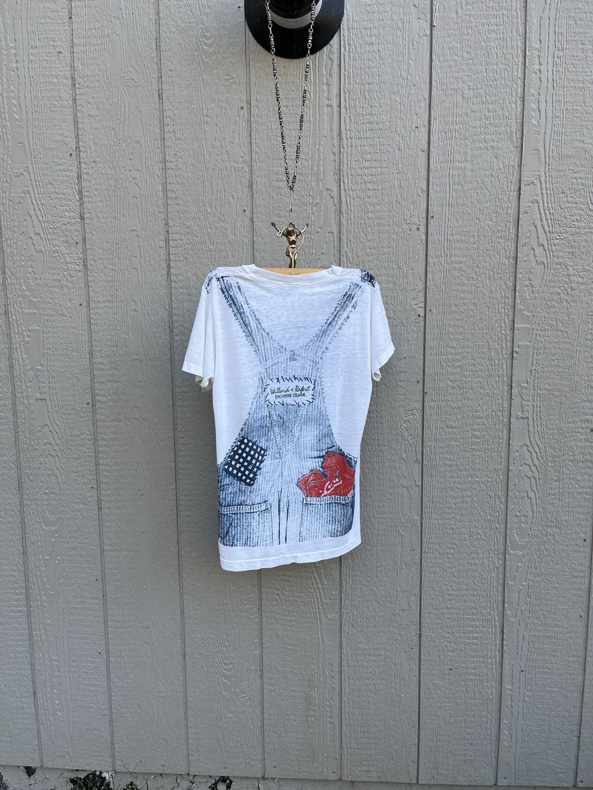 Other Vintage Trompe-l'œil style overall promo tee Size US M / EU 48-50 / 2 - 5 Thumbnail