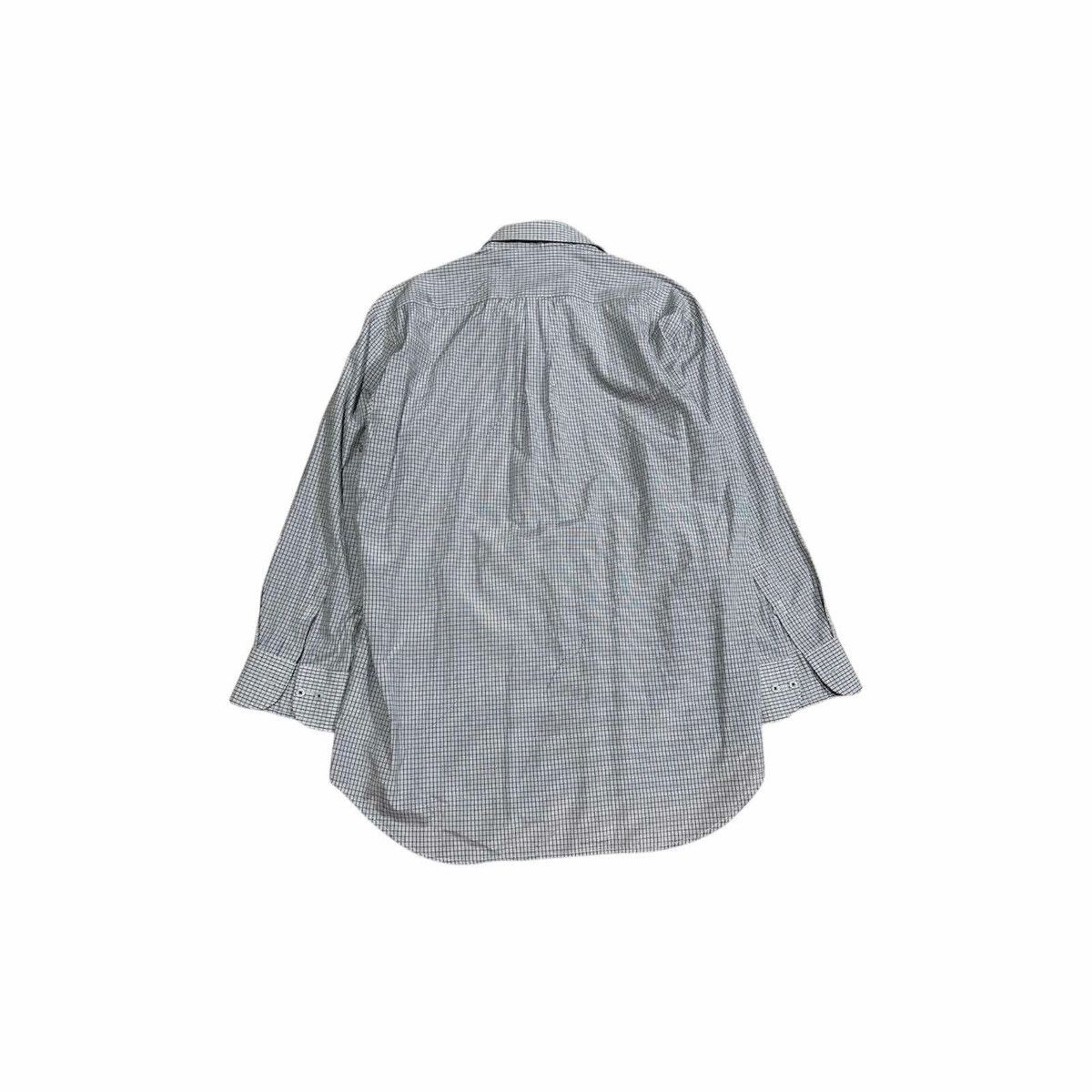 Yohji Yamamoto 🔥Vintage Sacsny Y’Saccs Yohji Yamamoto Shirt Ls Grid Size US L / EU 52-54 / 3 - 8 Thumbnail