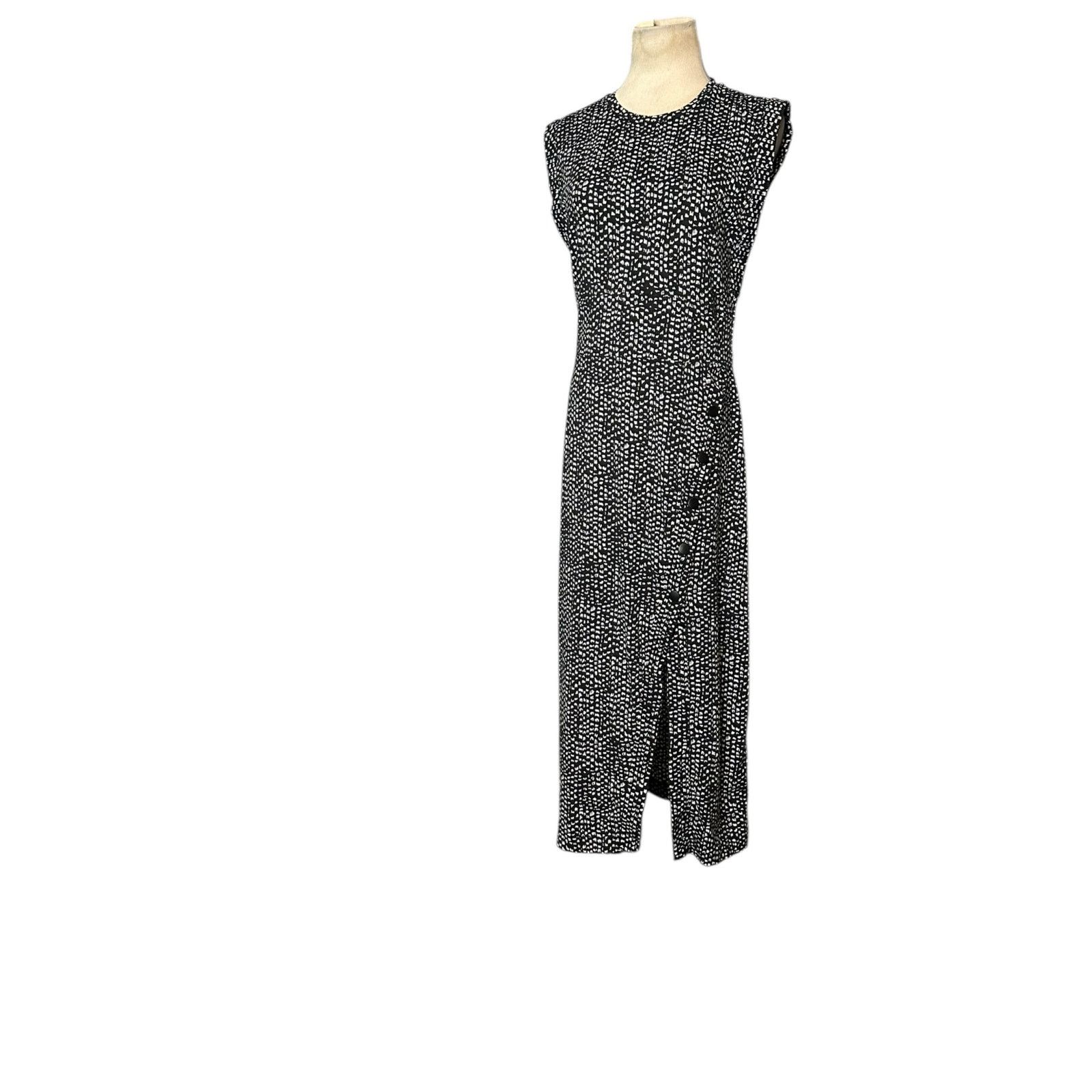 Anthropologie Grey State Chiara Short Sleeves Midi Dress size Medium |  Grailed