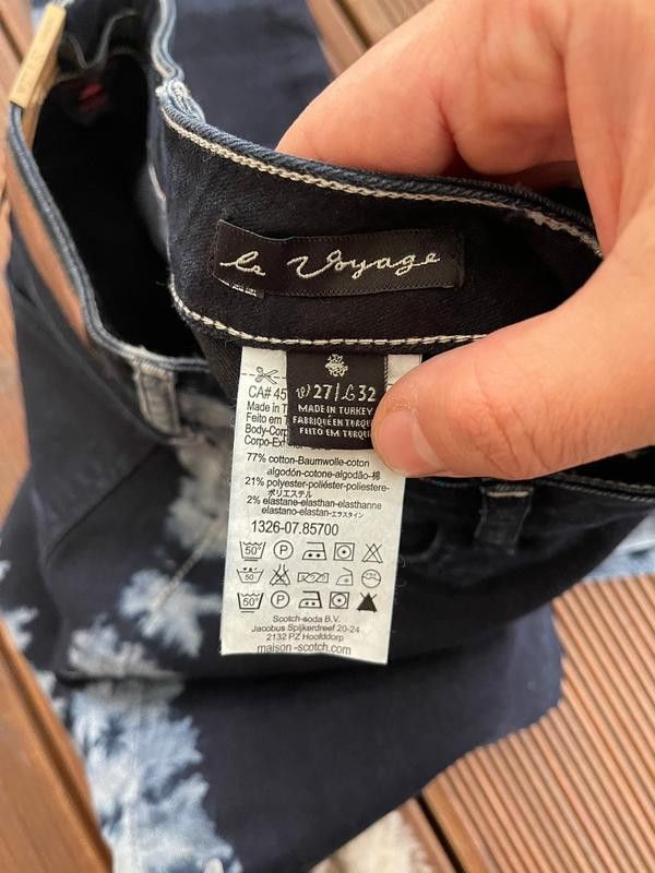 Maison Scotch × Scotch & Soda Maison Scotch&Soda Skinny Blue Jeans XXS Size 27" / US 4 / IT 40 - 3 Thumbnail