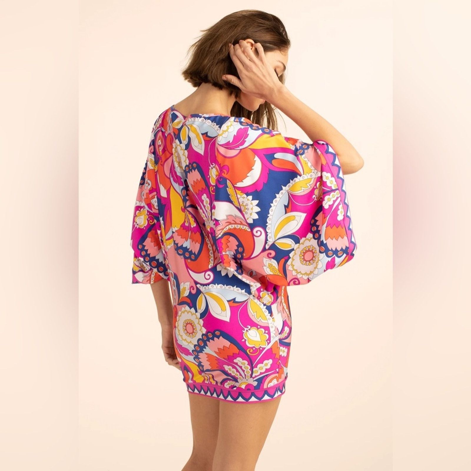 Trina Turk 🎉LAST CHANCE🎉‎ TRINA TURK Sevilla Tunic Cover-Up Size XL / US 12-14 / IT 48-50 - 3 Thumbnail