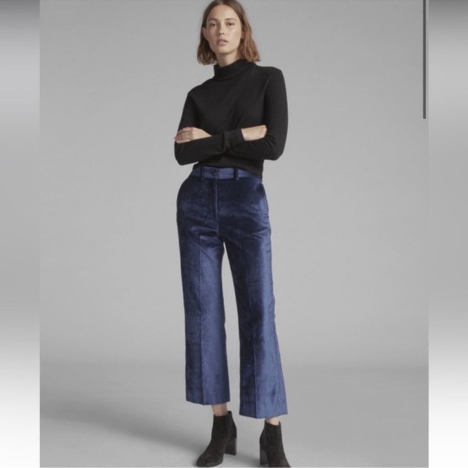 Rag & Bone Libby High Rise Velvet Trouser