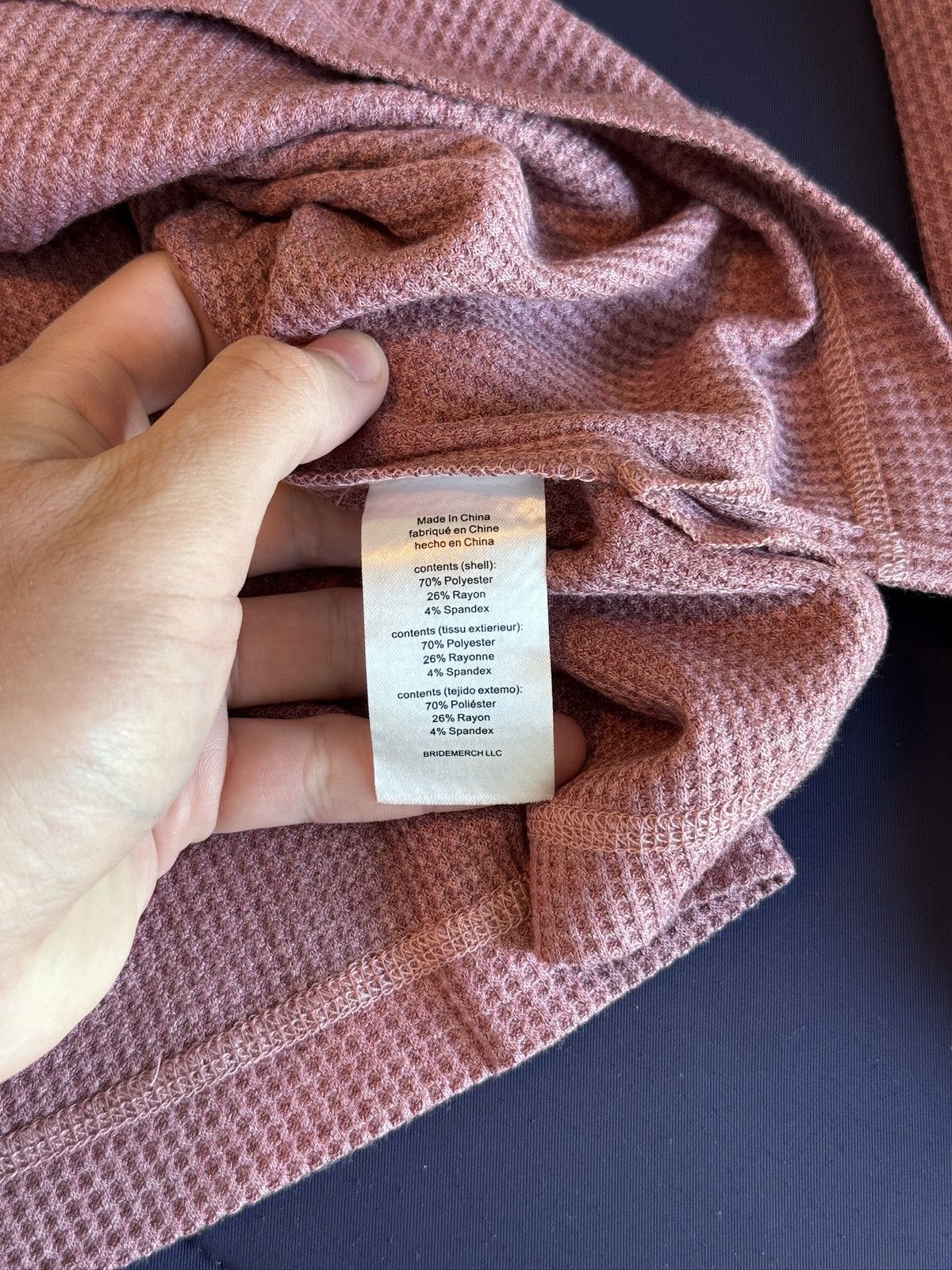 Sinclair Global Sinclair Global Mens Burgundy Thermal Taine LS Size L Large Size US L / EU 52-54 / 3 - 6 Thumbnail